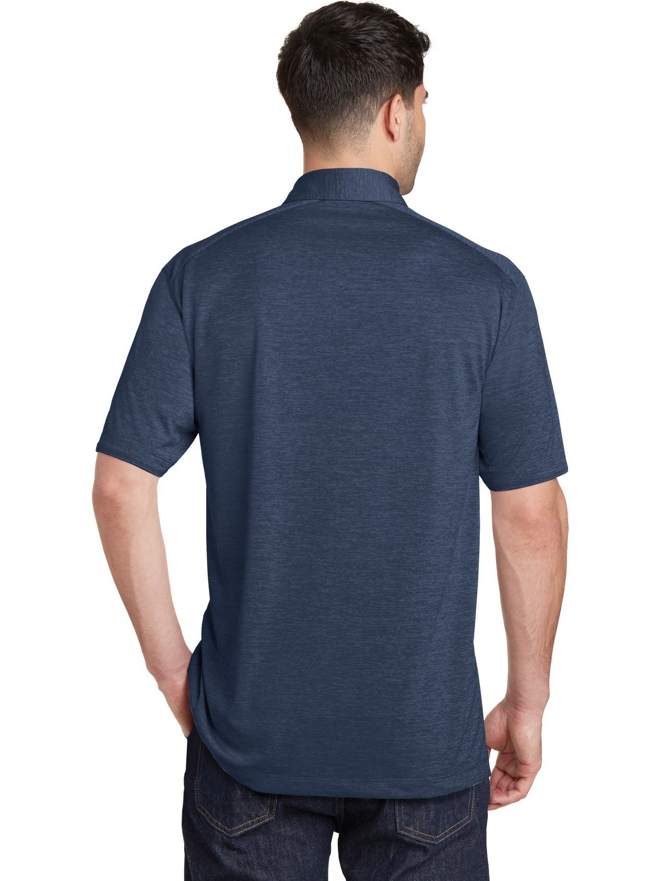Port Authority Digi Heather Performance Polo