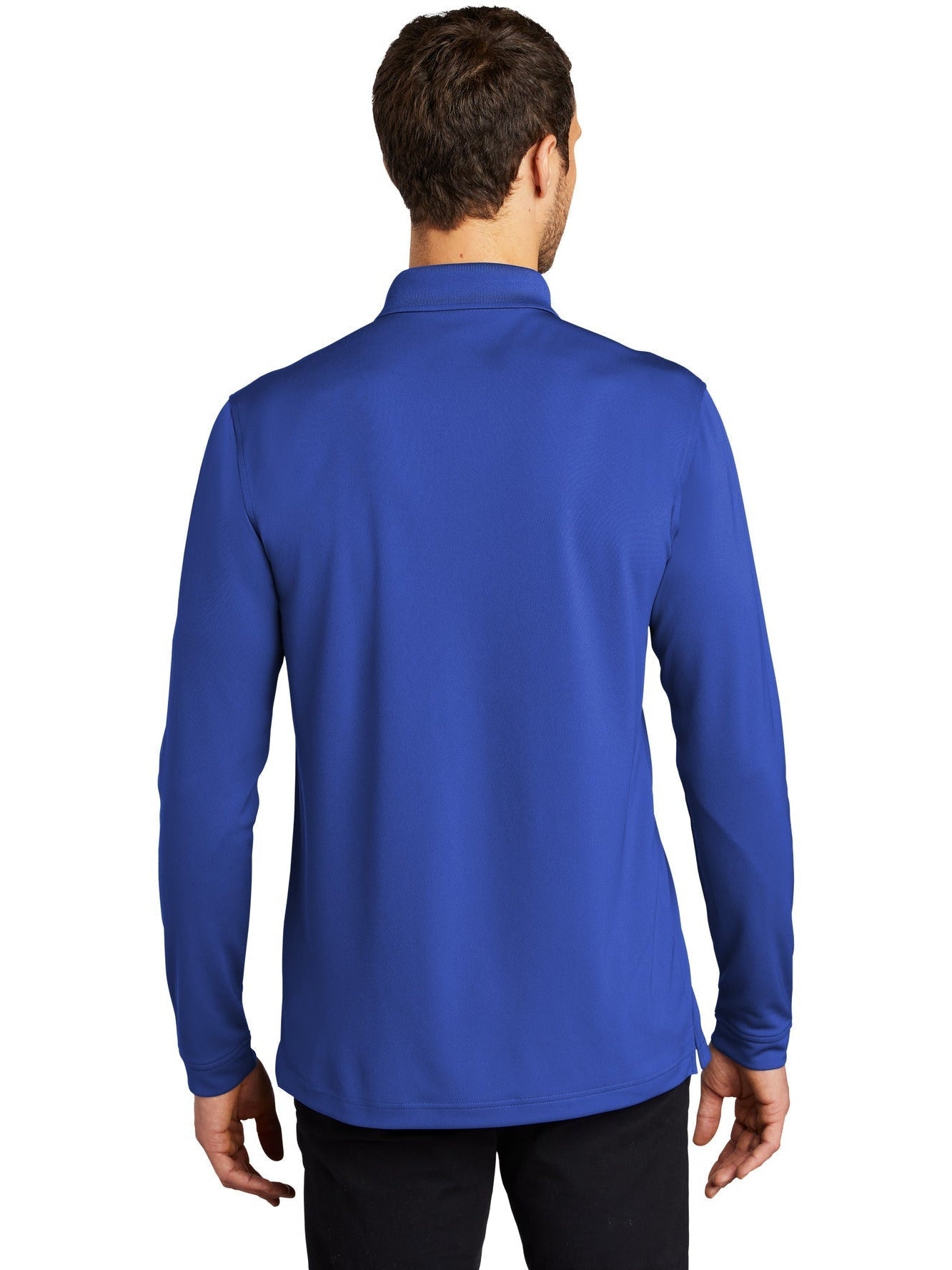 Port Authority Dry Zone UV Micro-Mesh Long Sleeve Polo