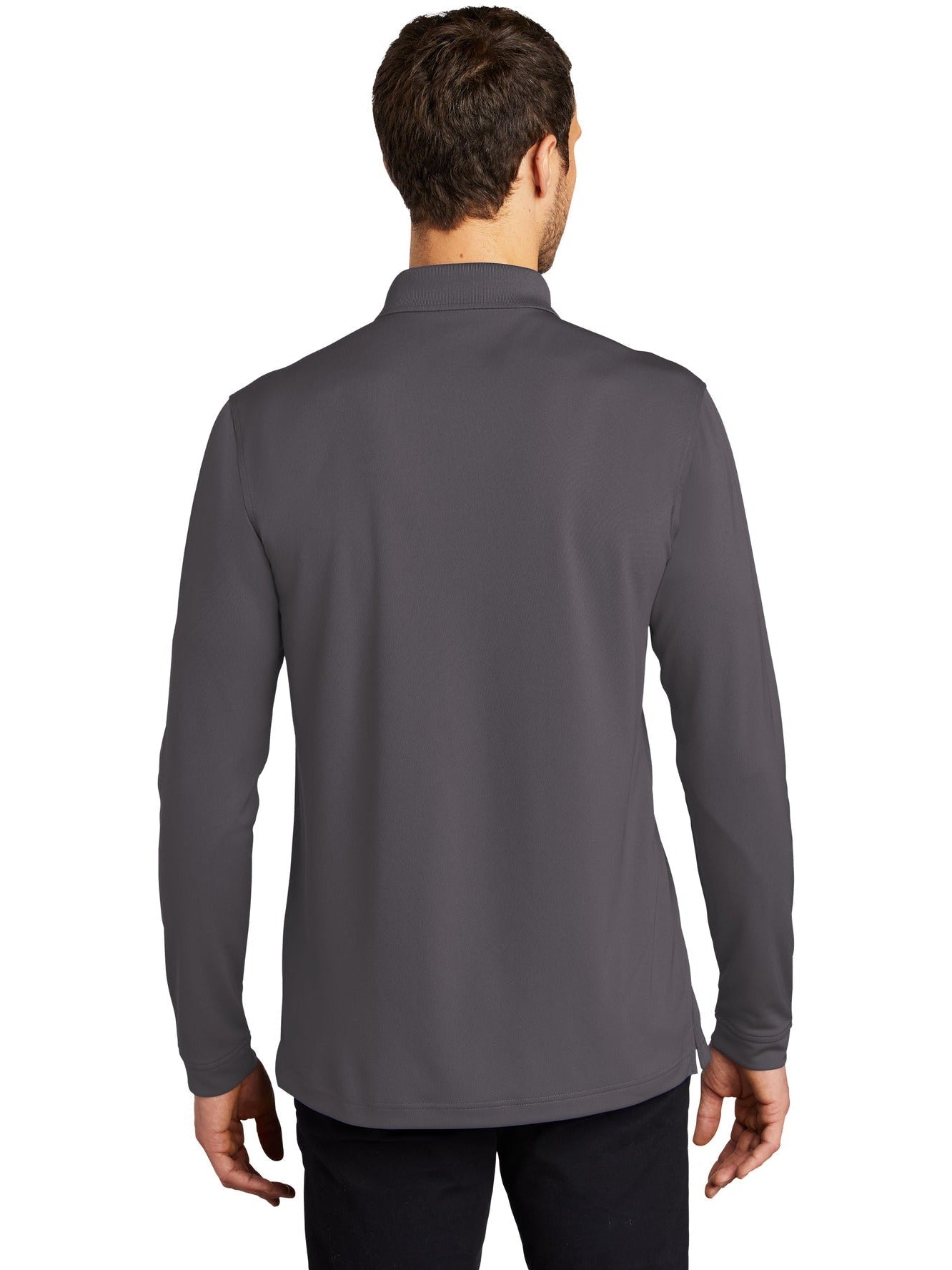 Port Authority Dry Zone UV Micro-Mesh Long Sleeve Polo