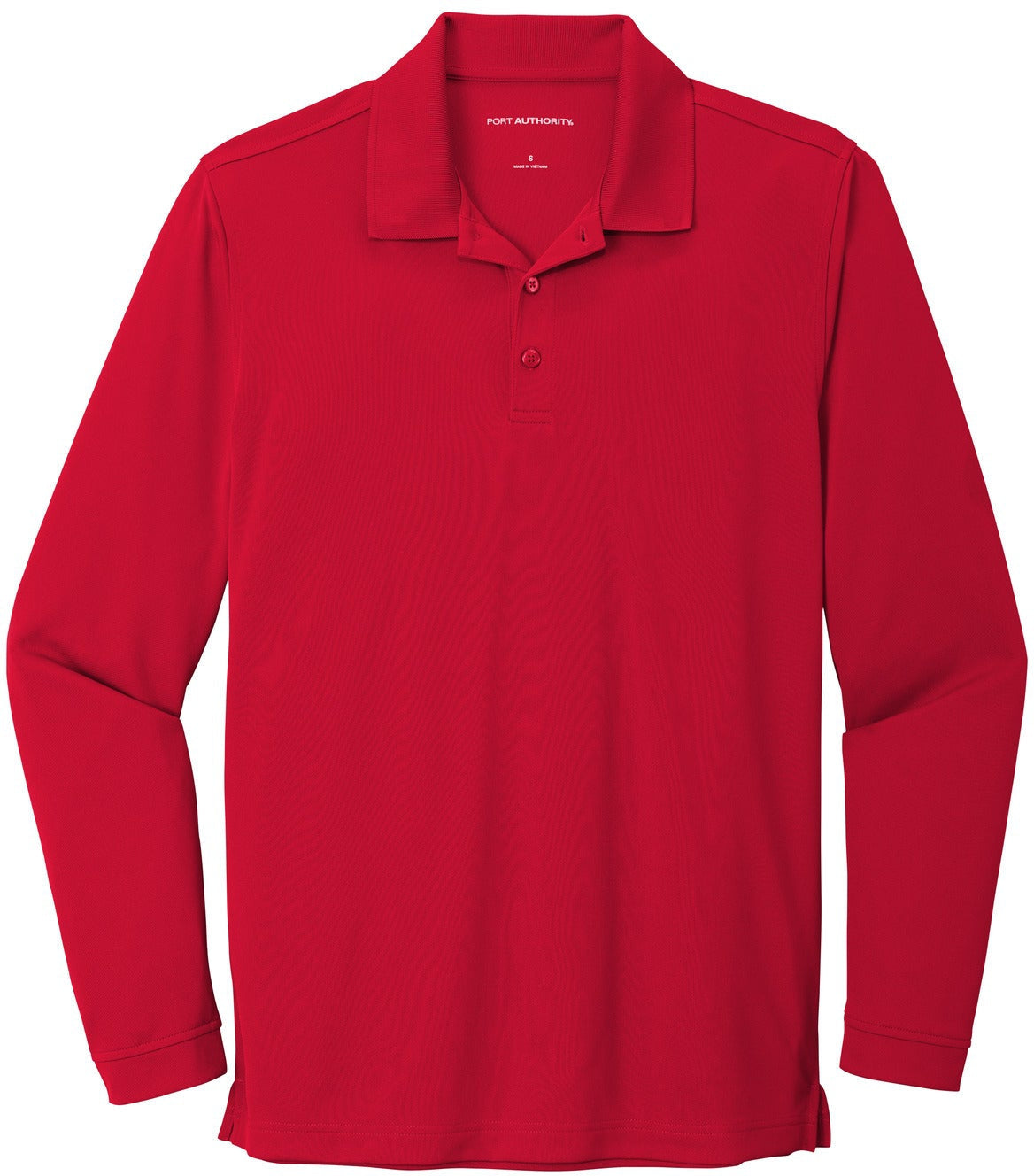 Port Authority Dry Zone UV Micro-Mesh Long Sleeve Polo