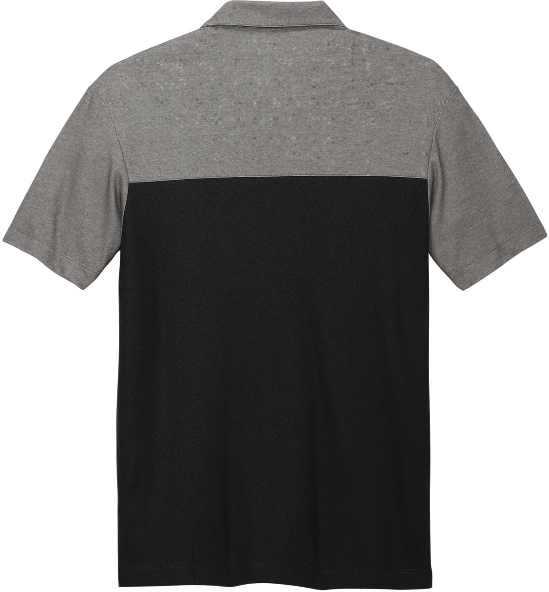 Port Authority Fine Pique Blend Blocked Polo