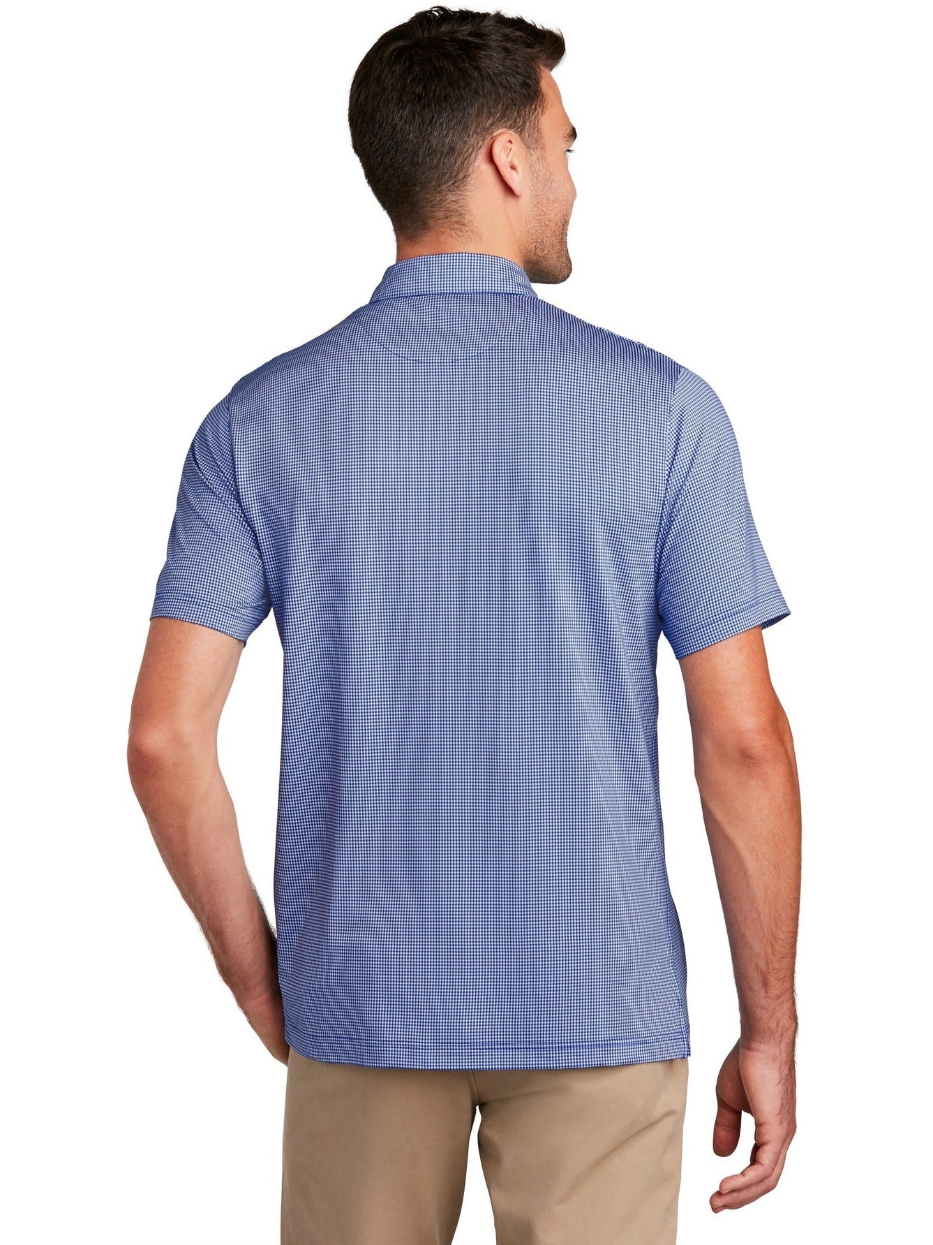 Port Authority Gingham Polo