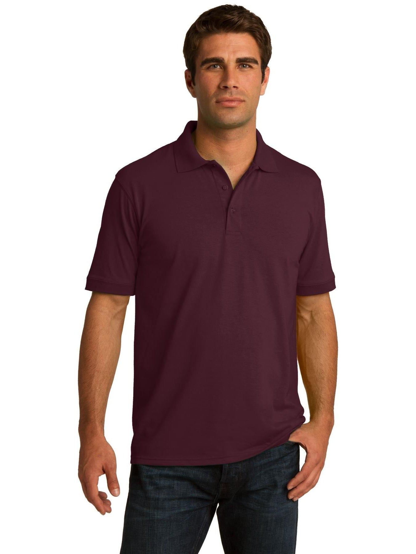 Port & Company Jersey Knit Polo Shirt