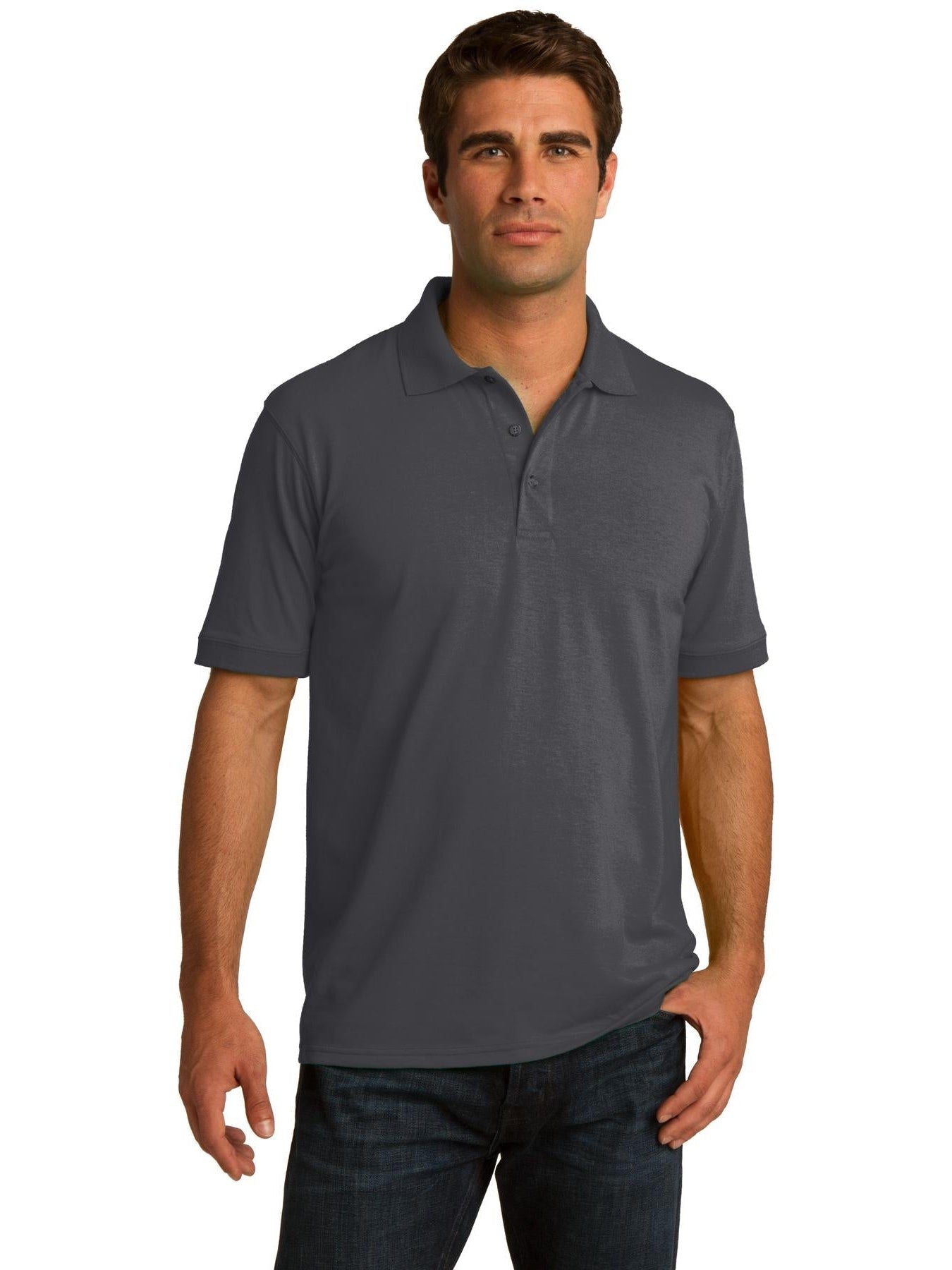 Port & Company Jersey Knit Polo Shirt