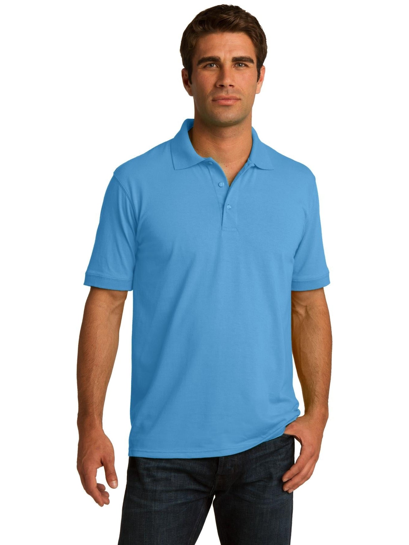 Port & Company Jersey Knit Polo Shirt