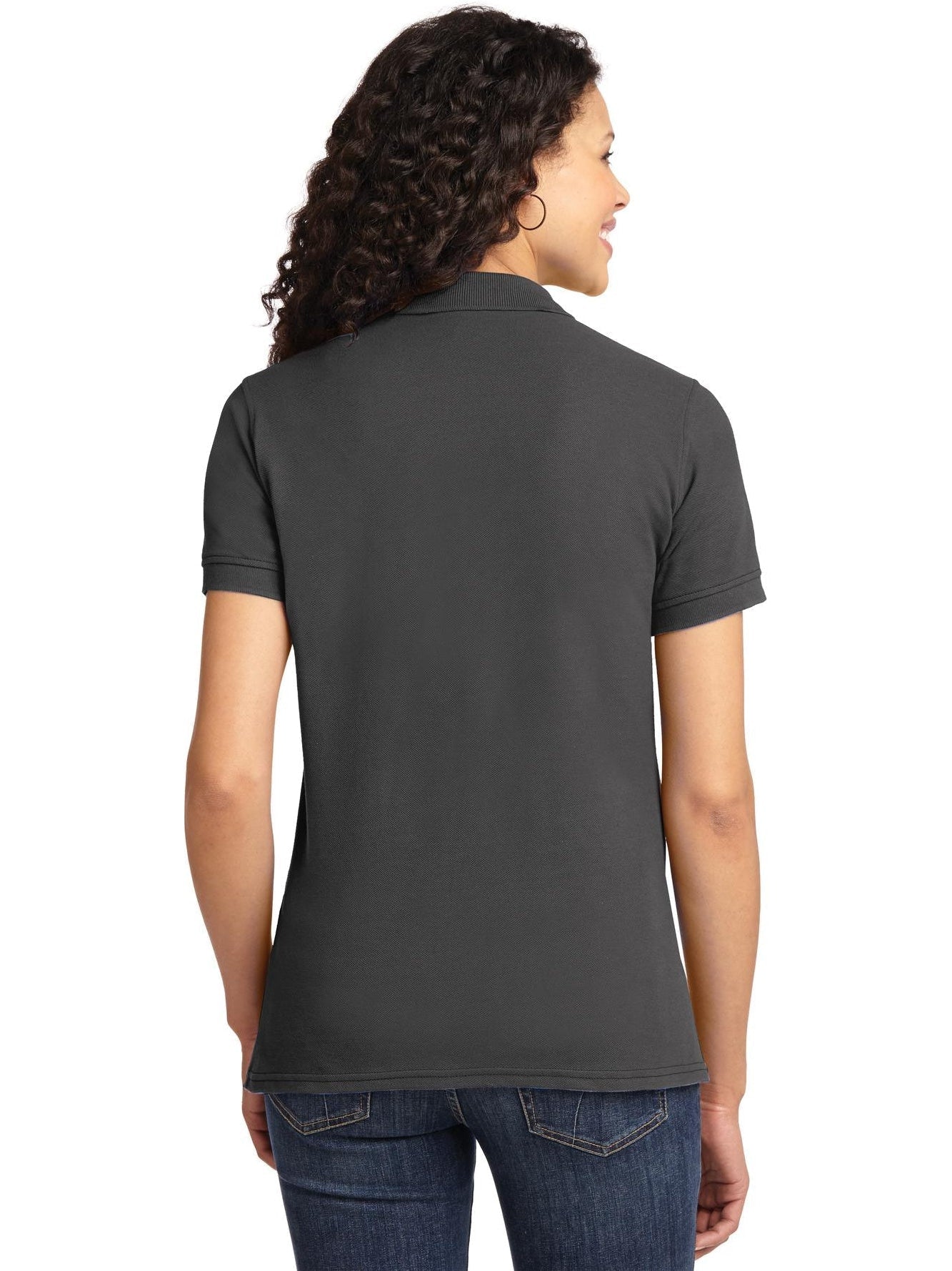 Port Authority Ladies 50/50 Pique Polo
