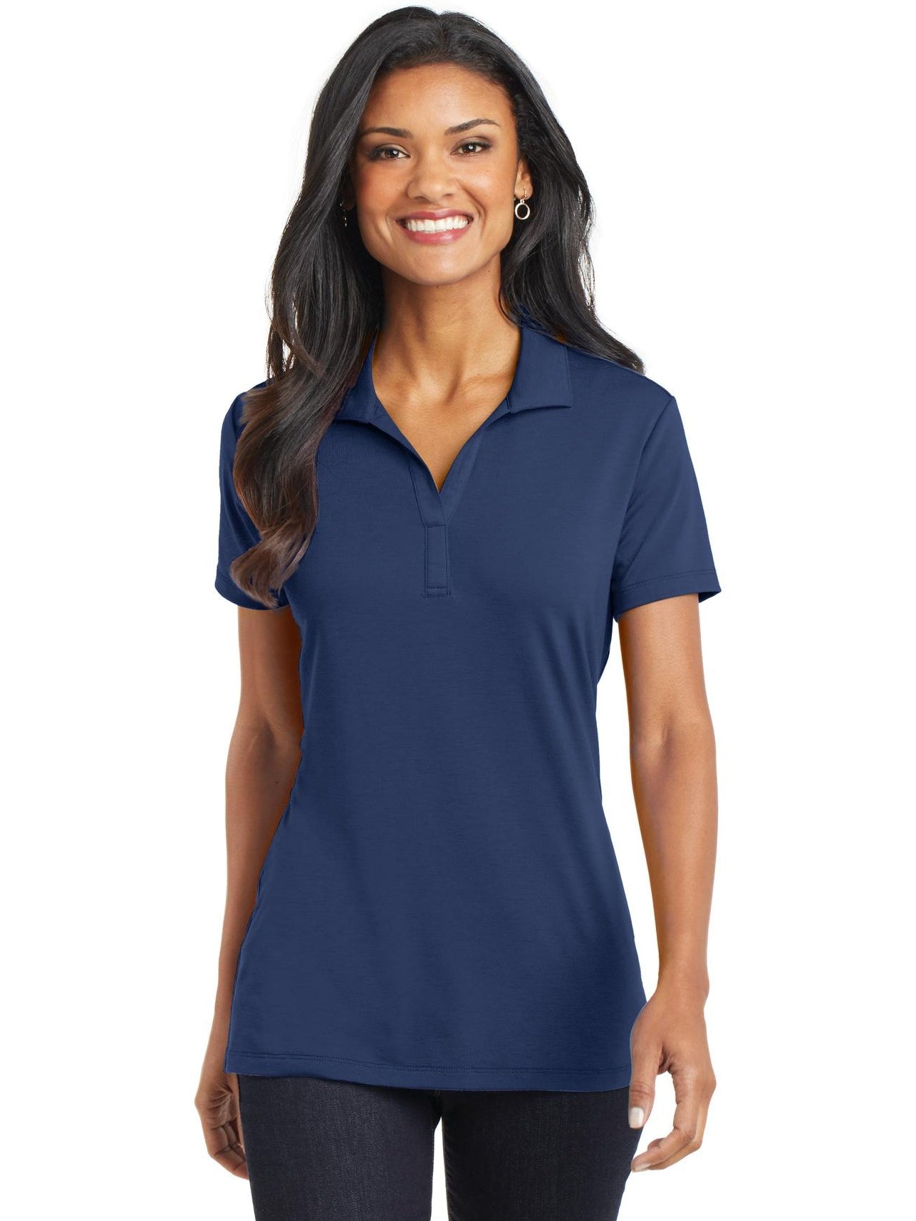 Port Authority Ladies Cotton Touch Performance Polo