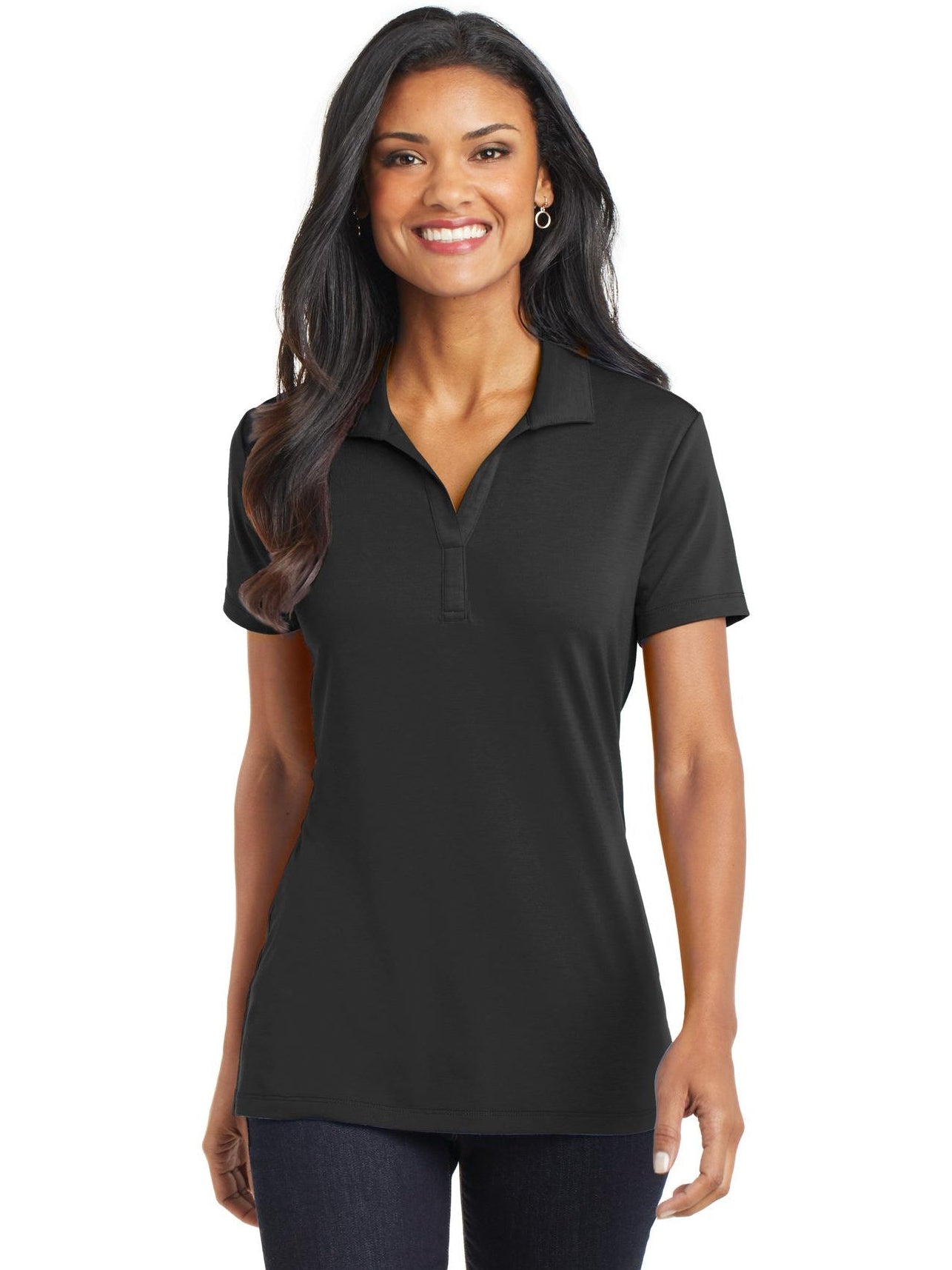 Port Authority Ladies Cotton Touch Performance Polo