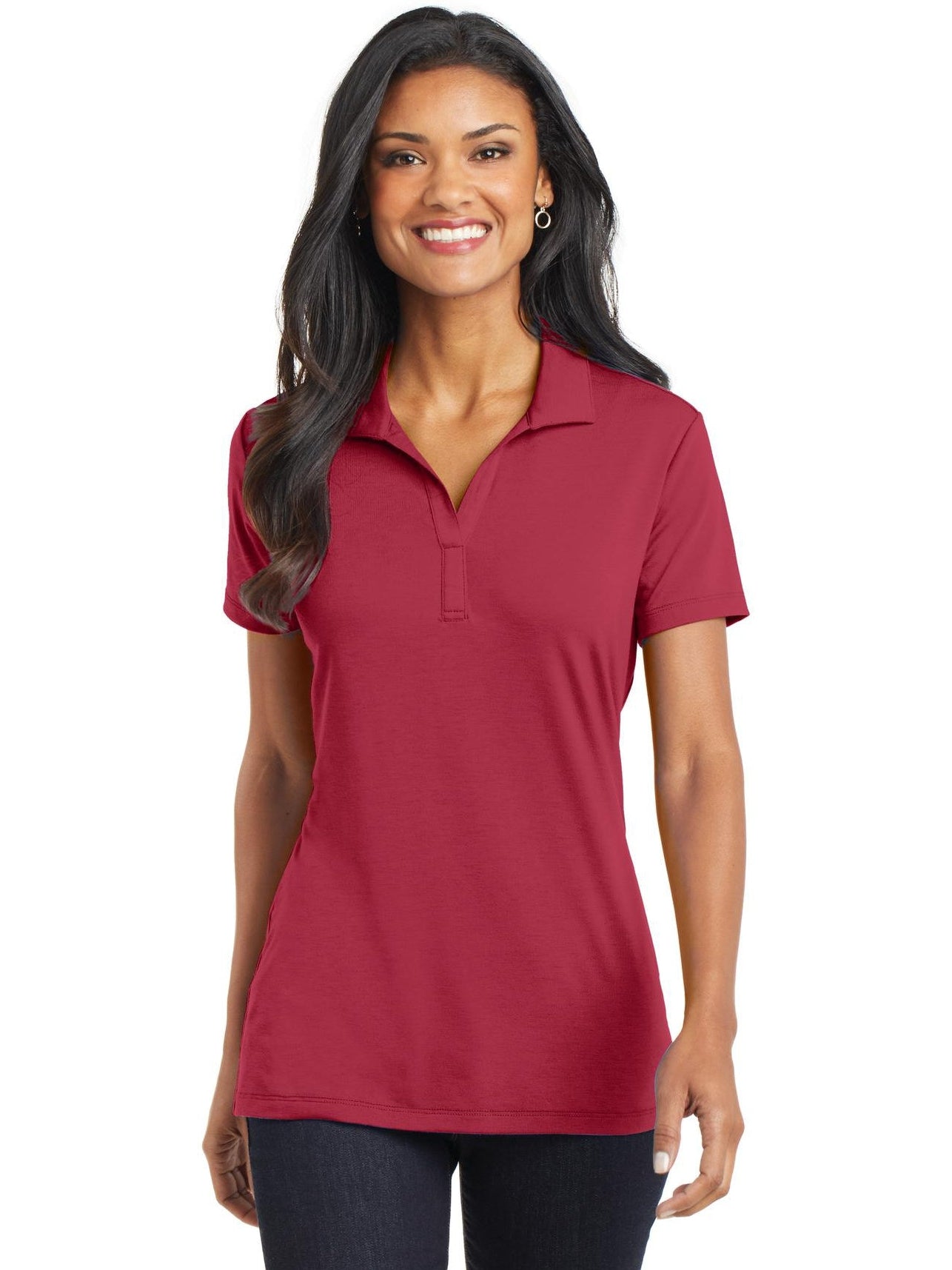 Port Authority Ladies Cotton Touch Performance Polo
