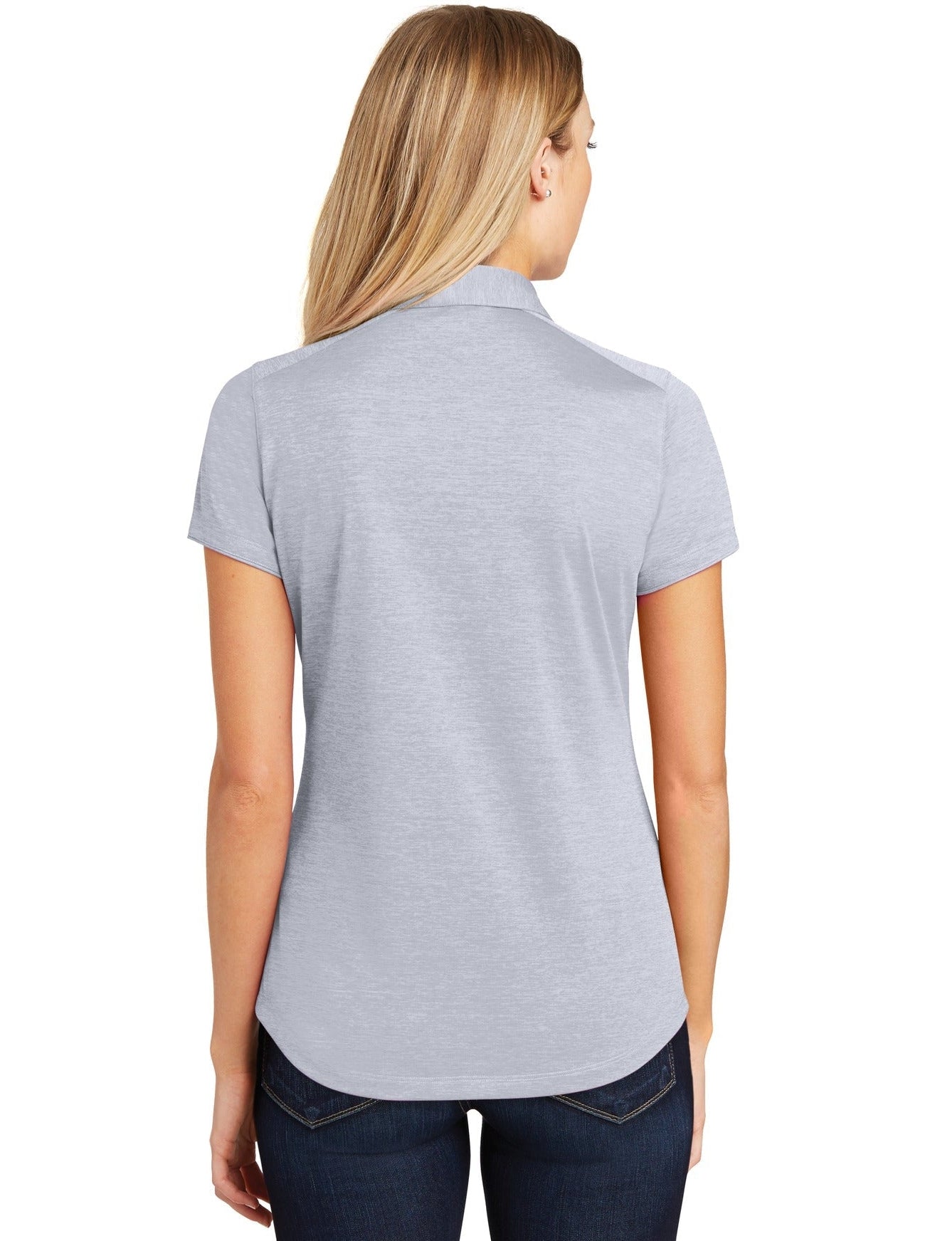 Port Authority Ladies Digi Heather Performance Polo