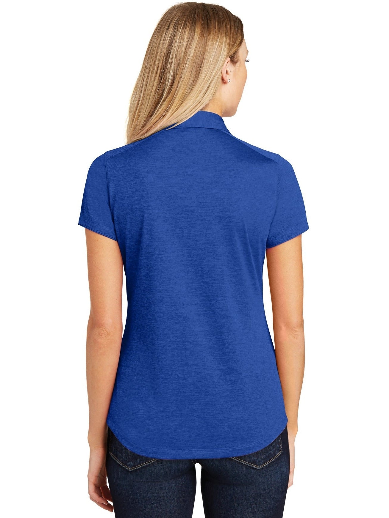 Port Authority Ladies Digi Heather Performance Polo