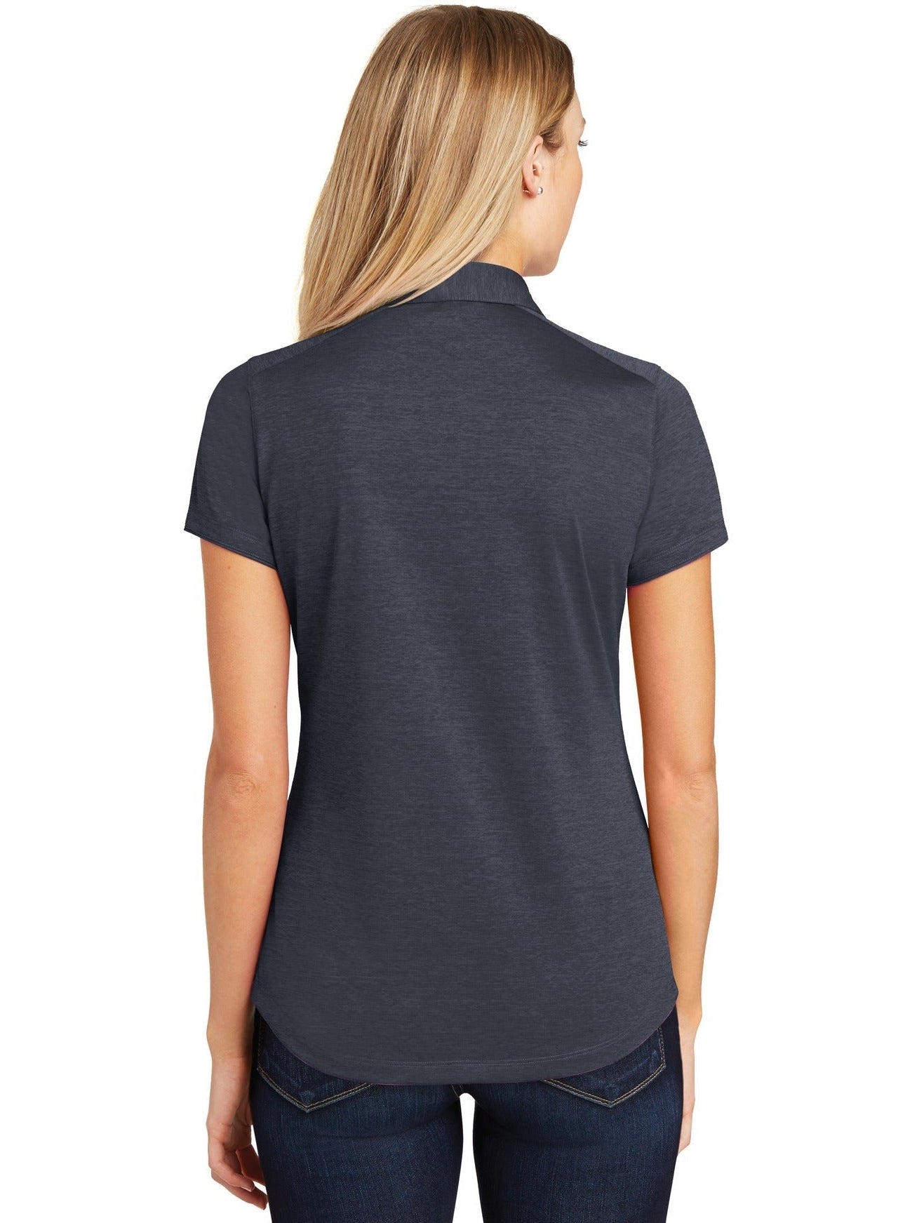 Port Authority Ladies Digi Heather Performance Polo