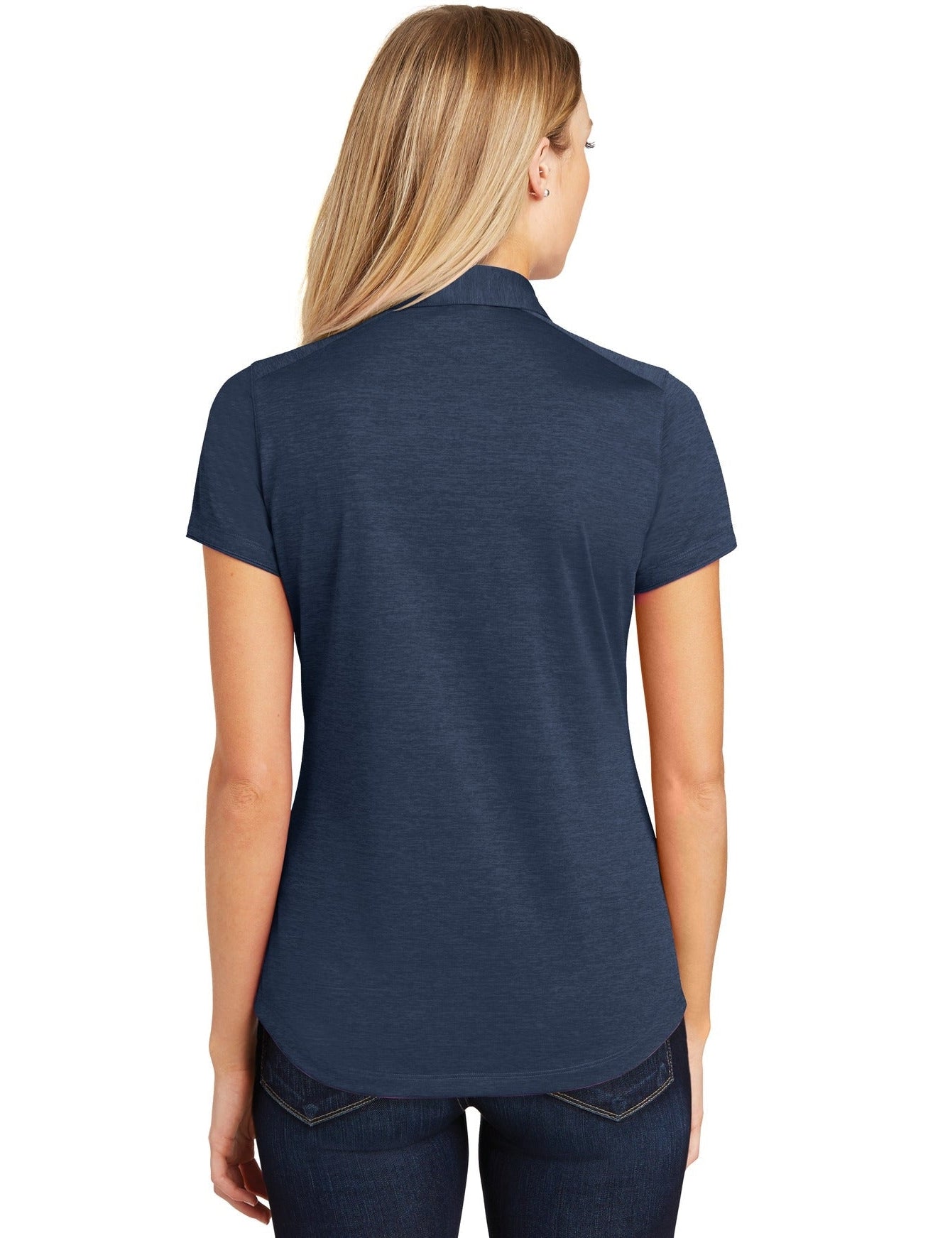 Port Authority Ladies Digi Heather Performance Polo