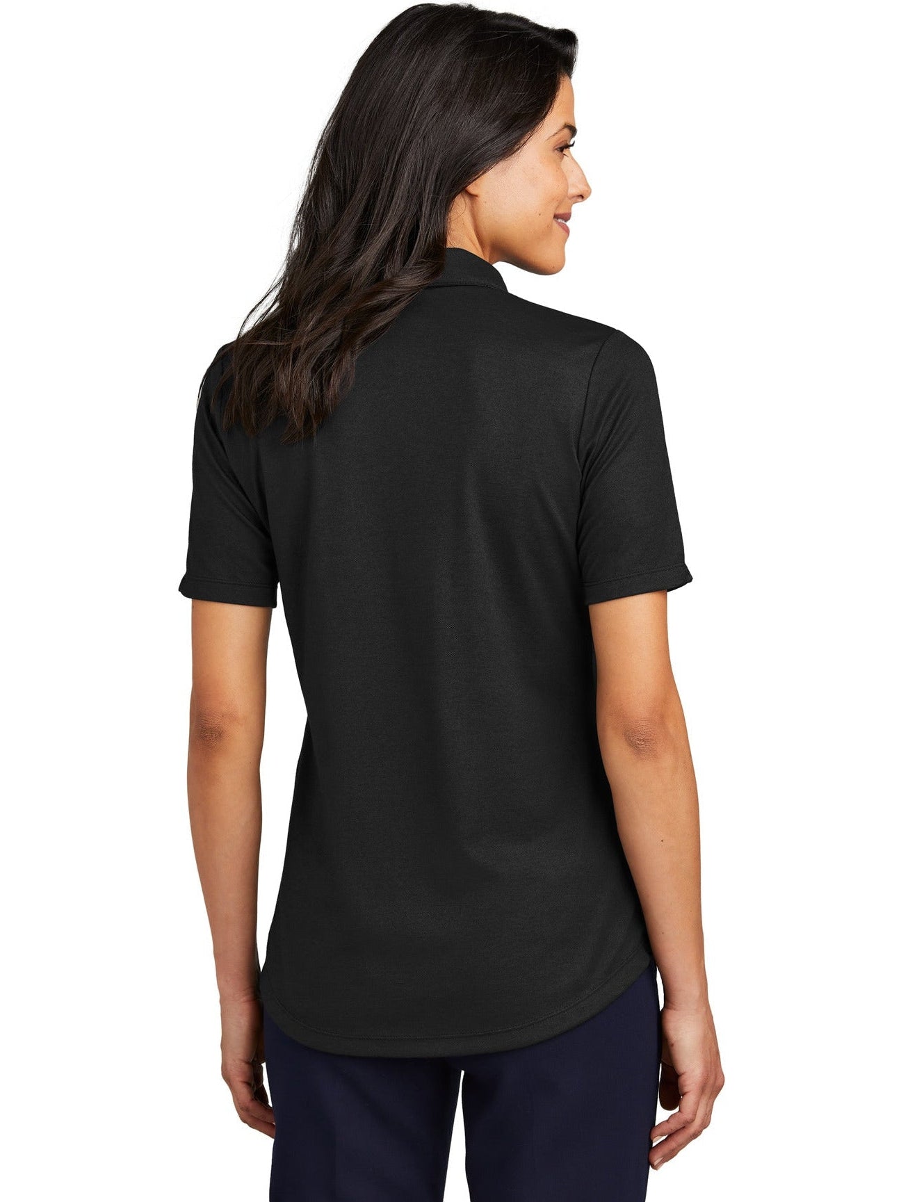 Port Authority Ladies Fine Pique Blend Polo