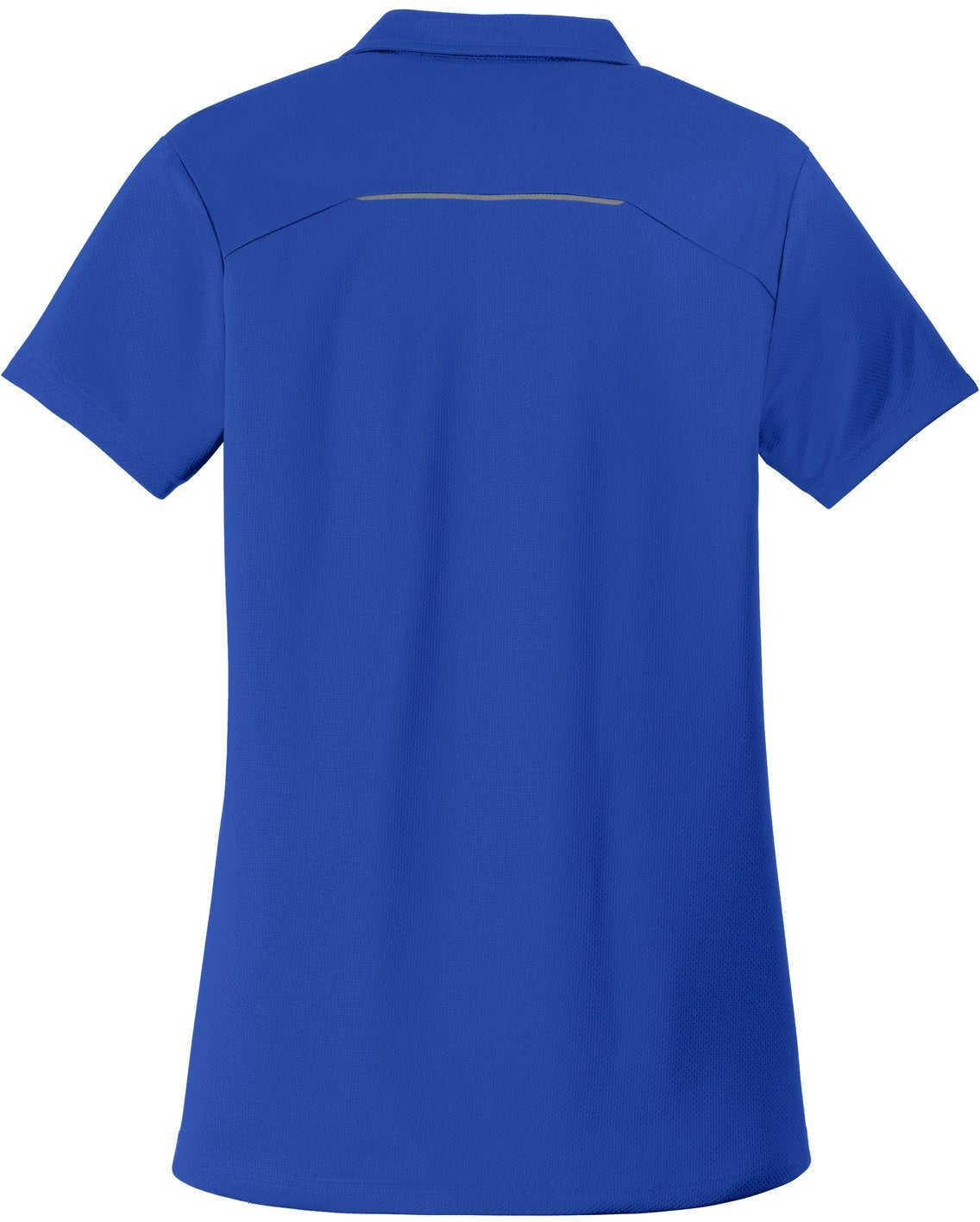 Port Authority Ladies Pinpoint Mesh Zip Polo