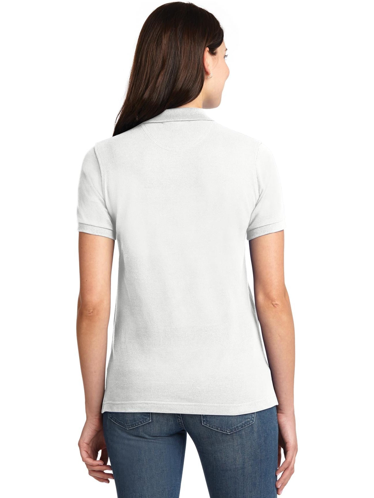 Port Authority Ladies Pique Knit Polo