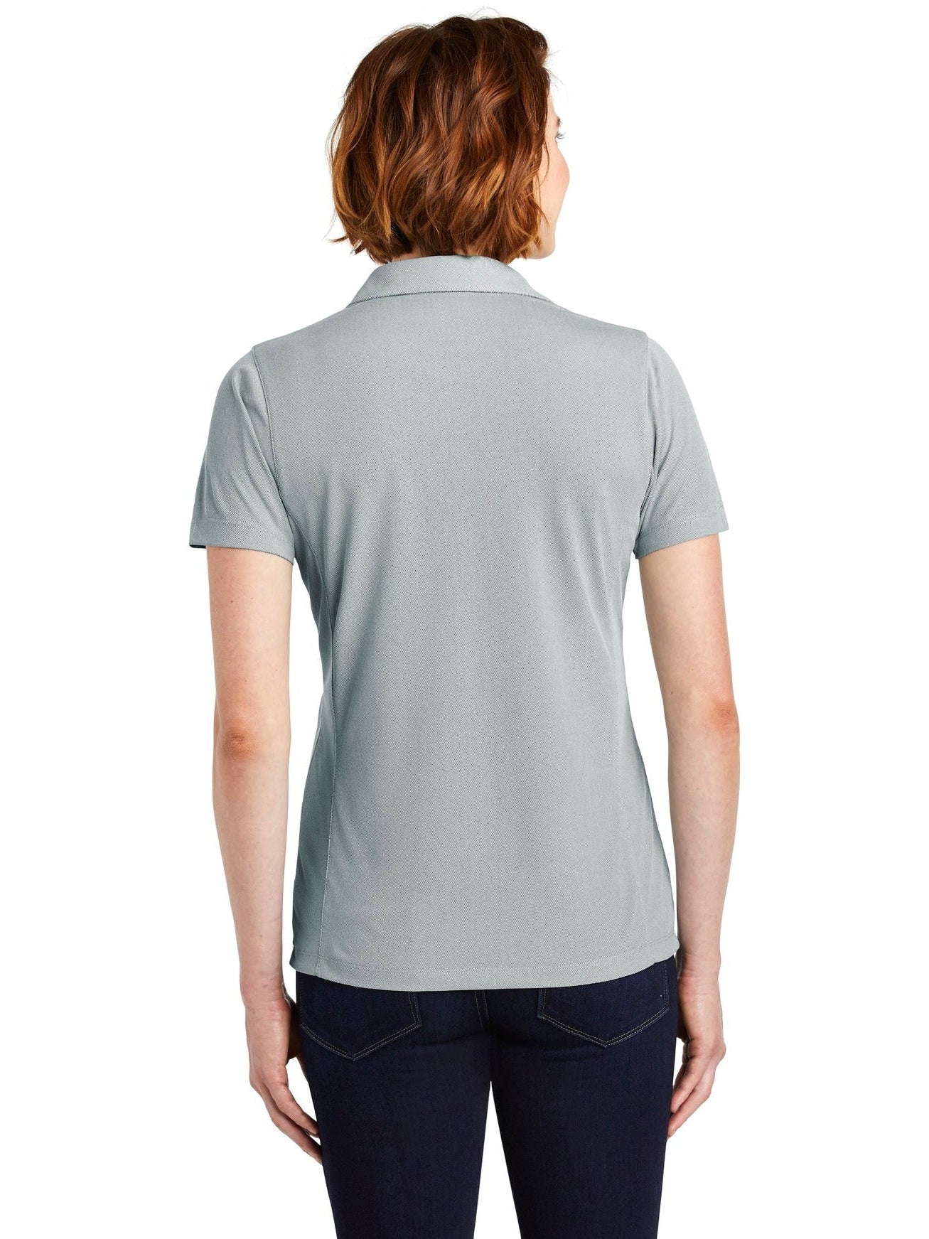 Port Authority Ladies Poly Oxford Pique Polo