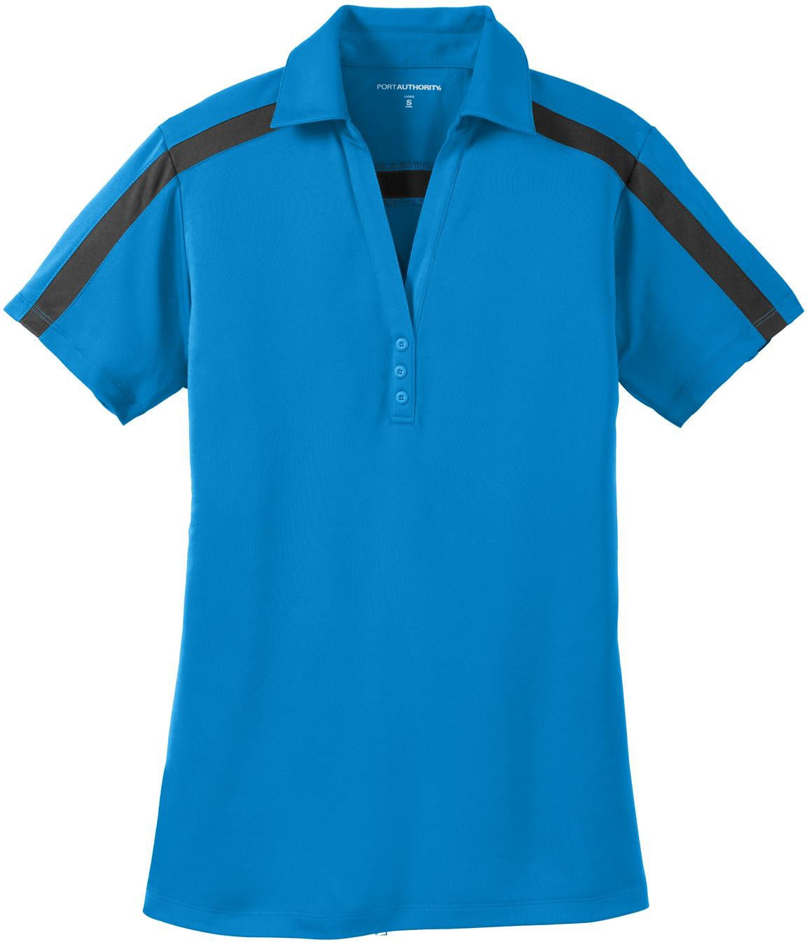 Port Authority Ladies Silk Touch Performance Colorblock Stripe