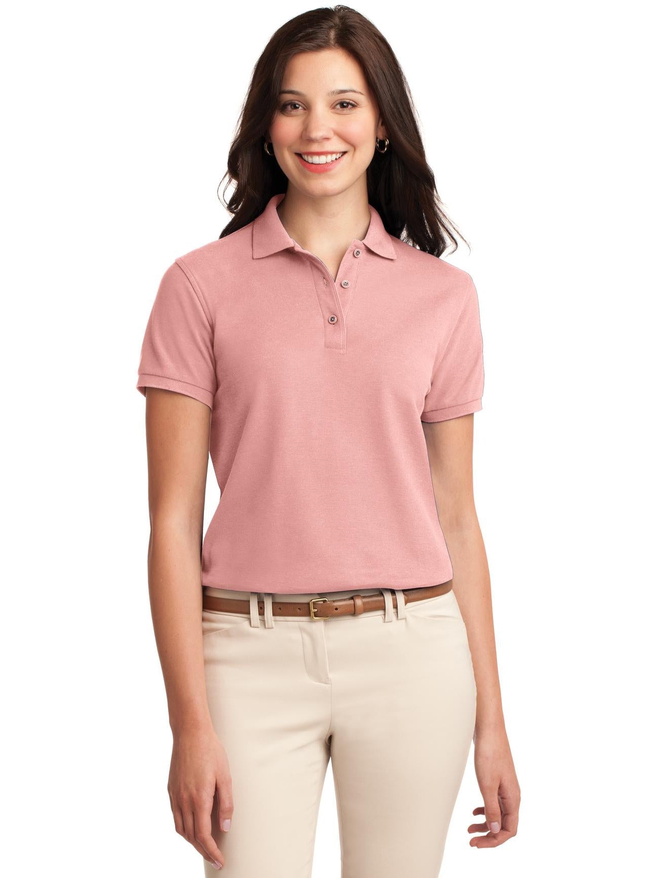 Port Authority Ladies Silk Touch Polo