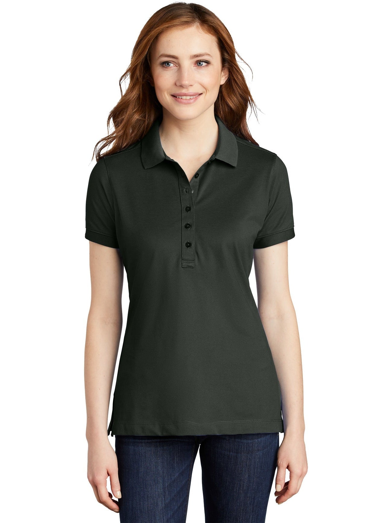 Port Authority Ladies Stretch Pique Polo
