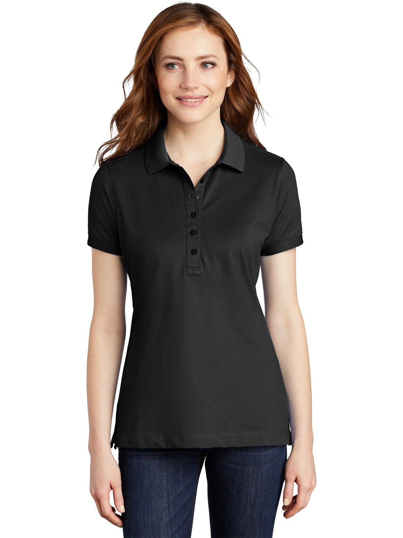 Port Authority Ladies Stretch Pique Polo