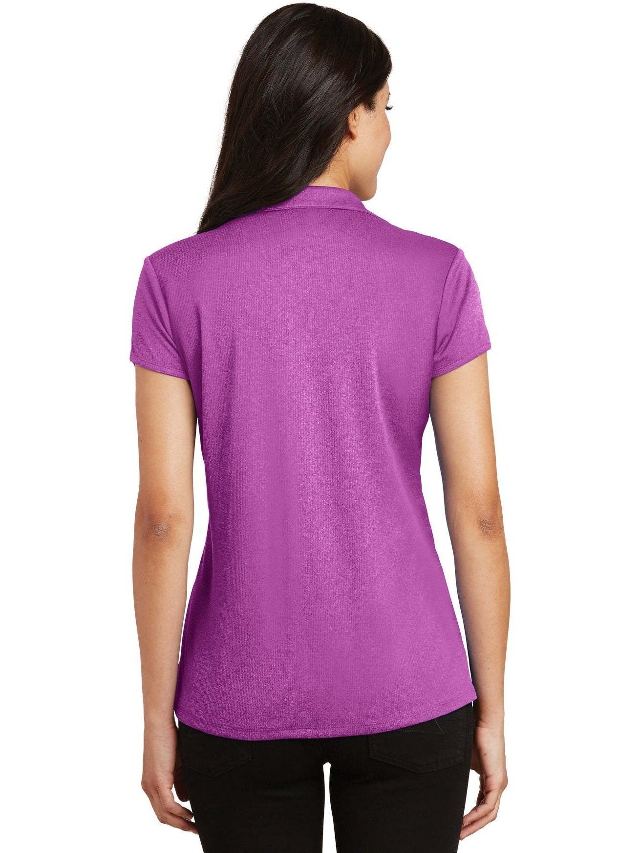 Port Authority Ladies Trace Heather Polo