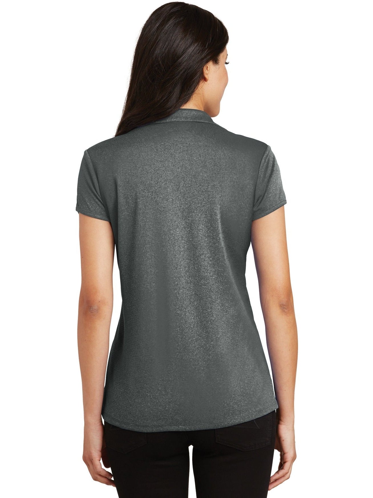 Port Authority Ladies Trace Heather Polo