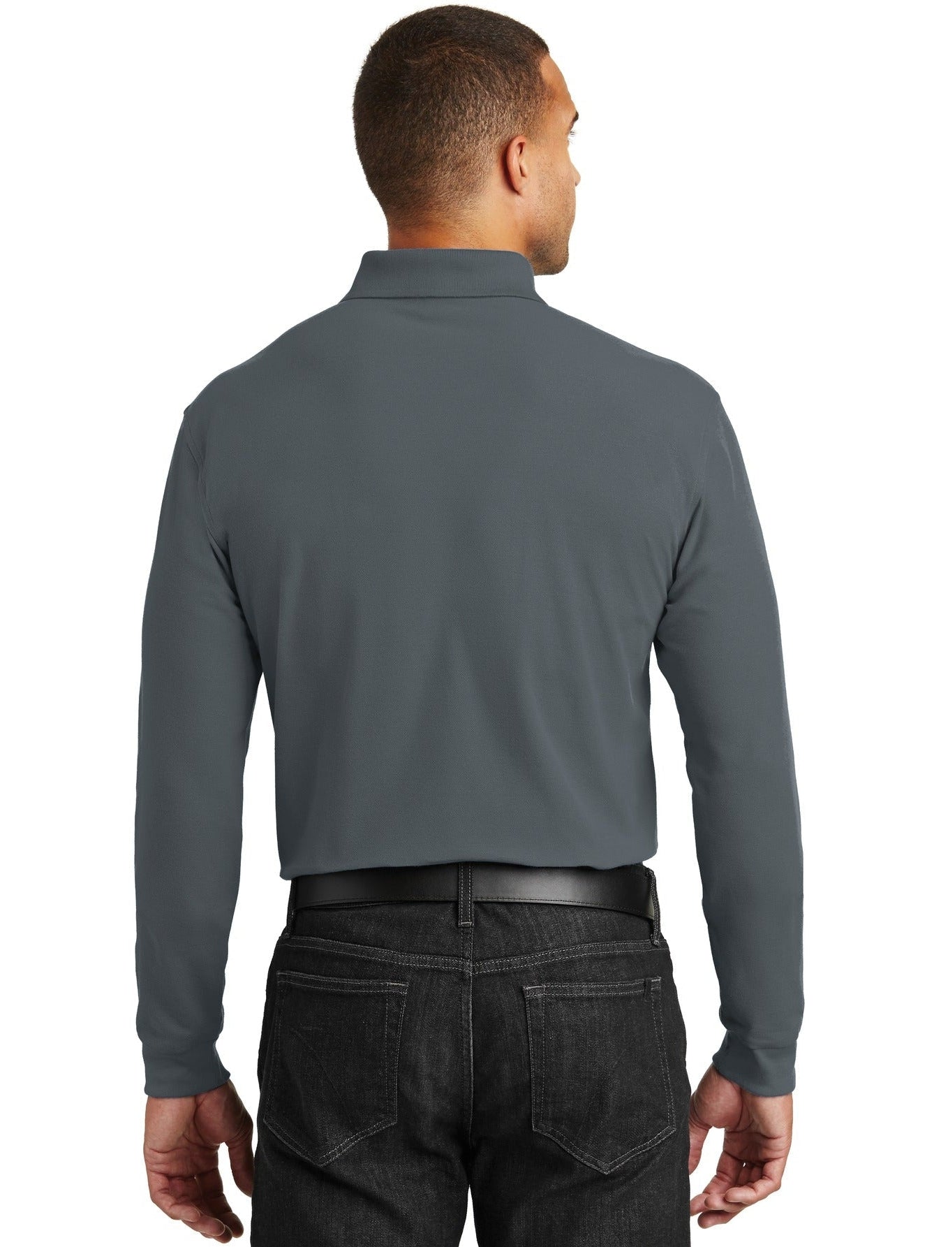 Port Authority Long Sleeve Core Classic Pique Polo
