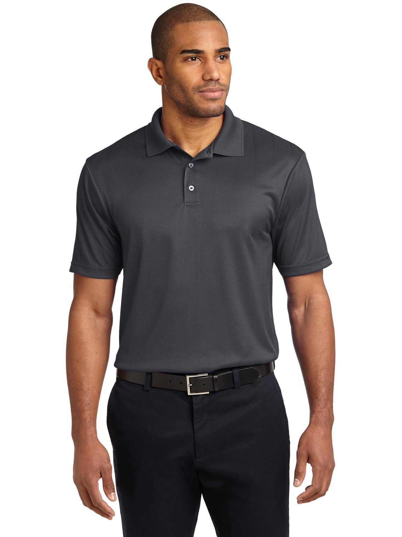 Port Authority Performance Fine Jacquard Polo