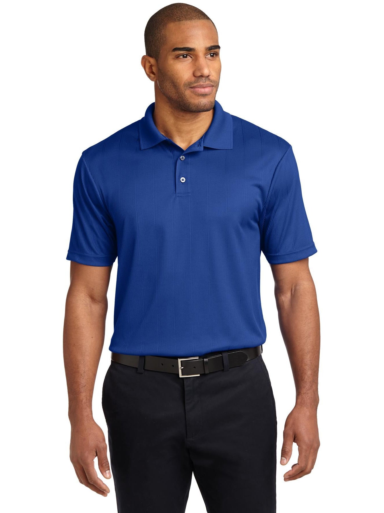 Port Authority Performance Fine Jacquard Polo