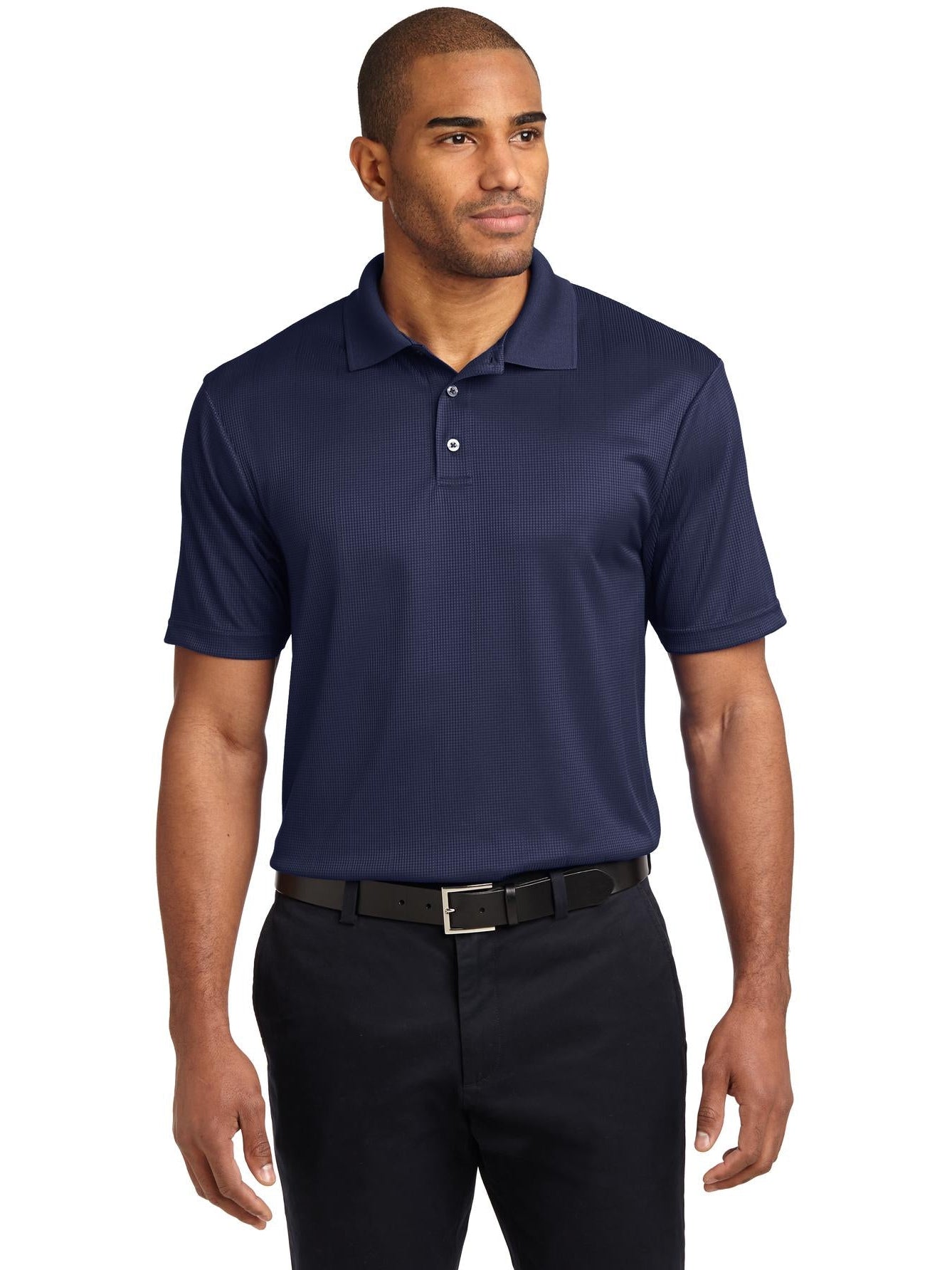 Port Authority Performance Fine Jacquard Polo