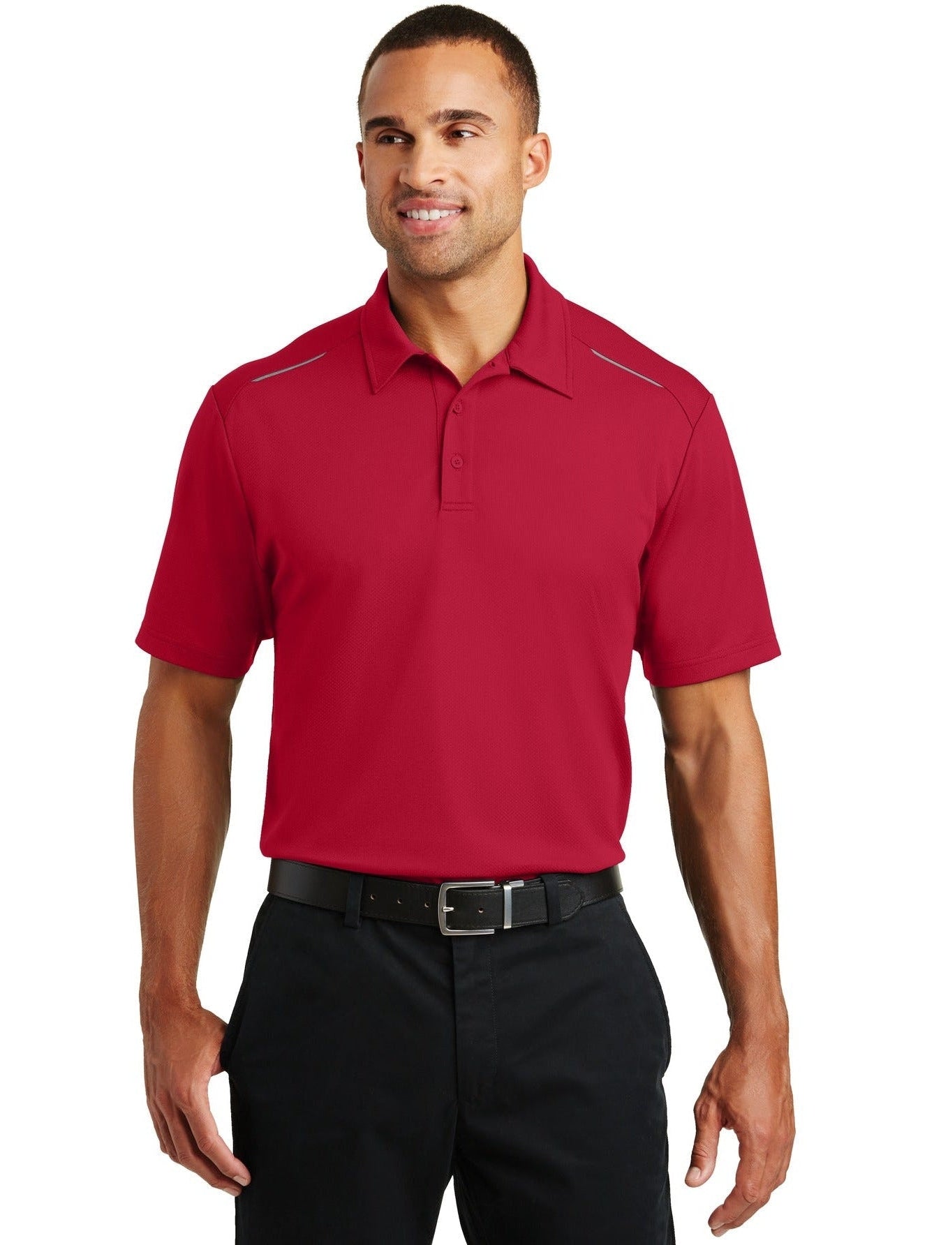 Port Authority Pinpoint Mesh Polo