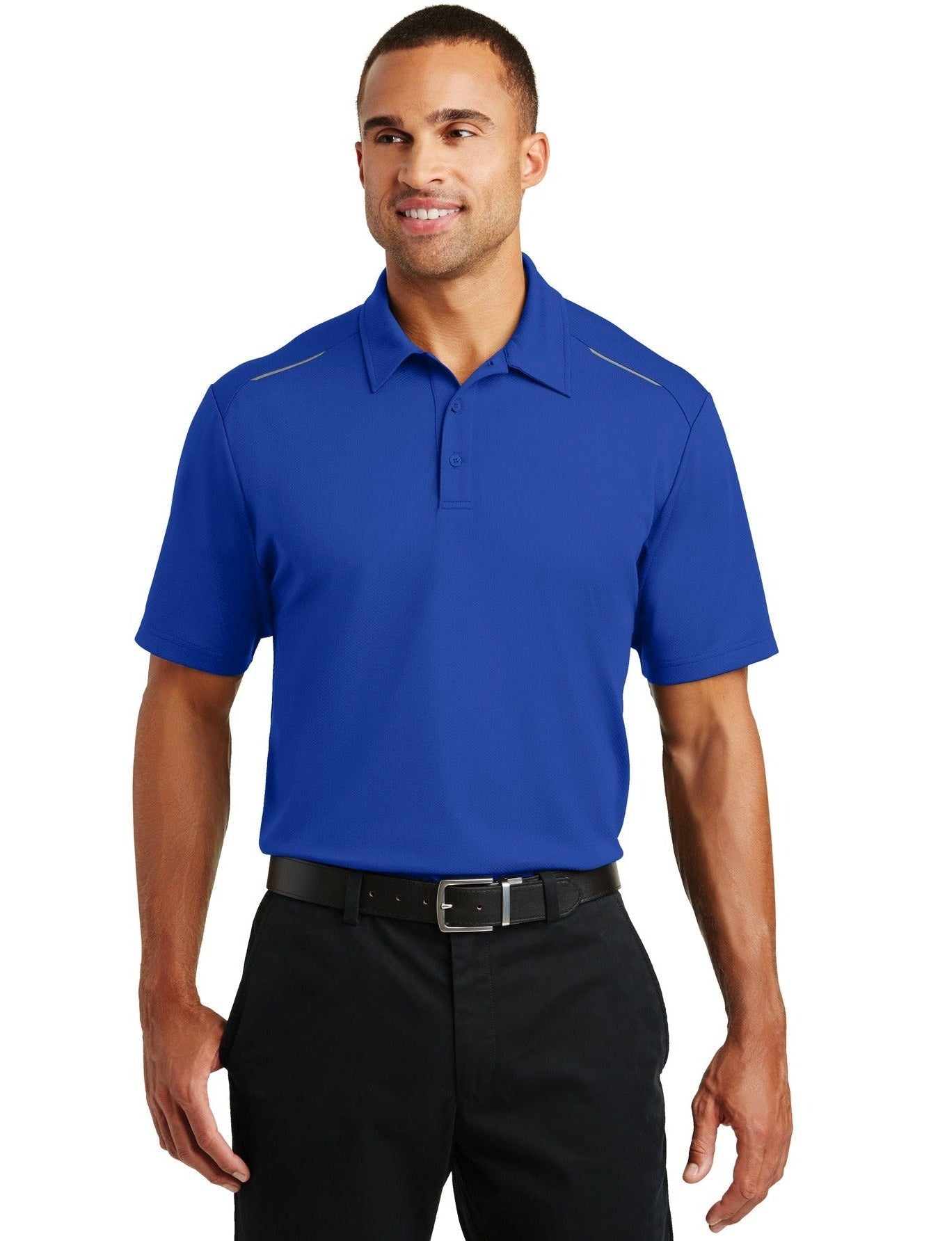 Port Authority Pinpoint Mesh Polo