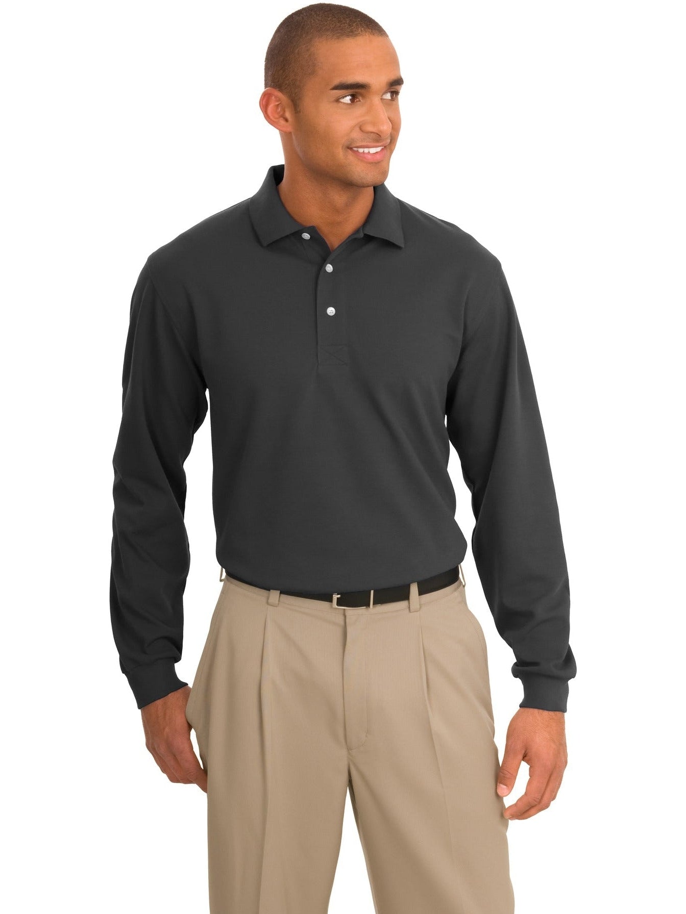 Port Authority Rapid Dry Long Sleeve Polo