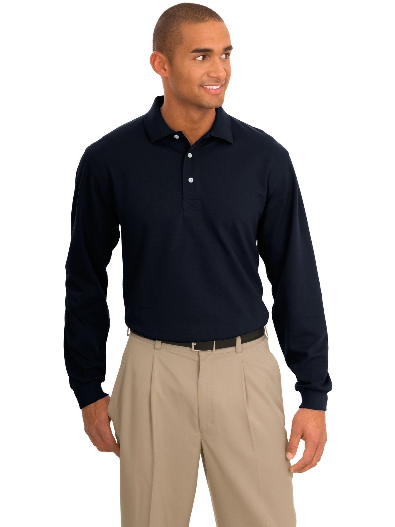 Port Authority Rapid Dry Long Sleeve Polo