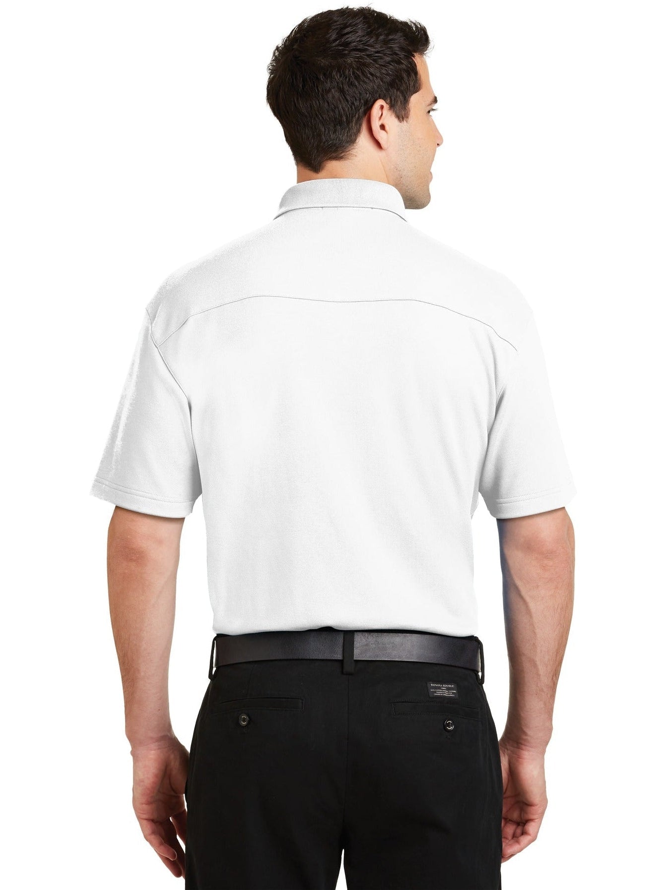 Port Authority Silk Touch Interlock Performance Polo