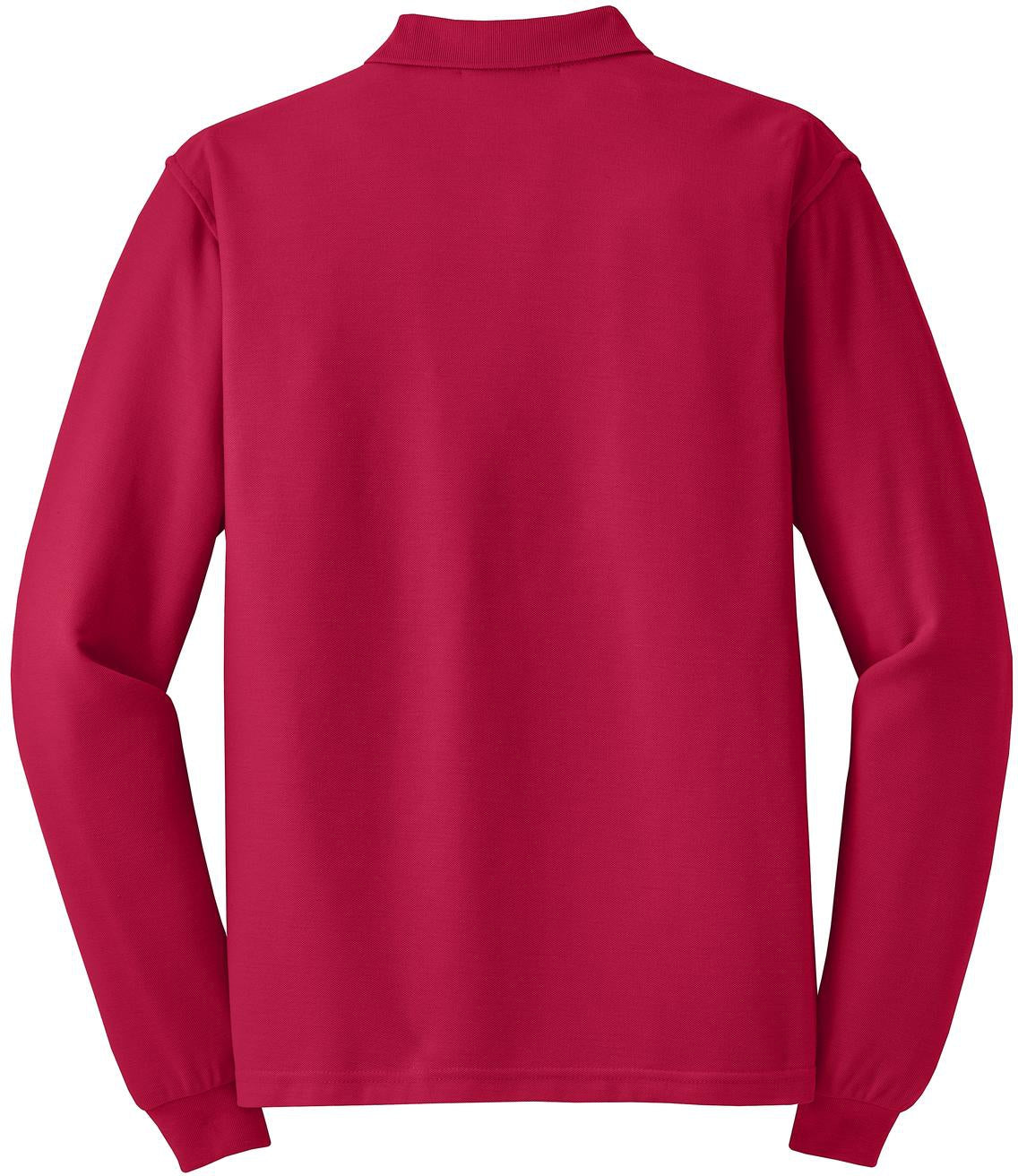 Port Authority Silk Touch Long Sleeve Polo