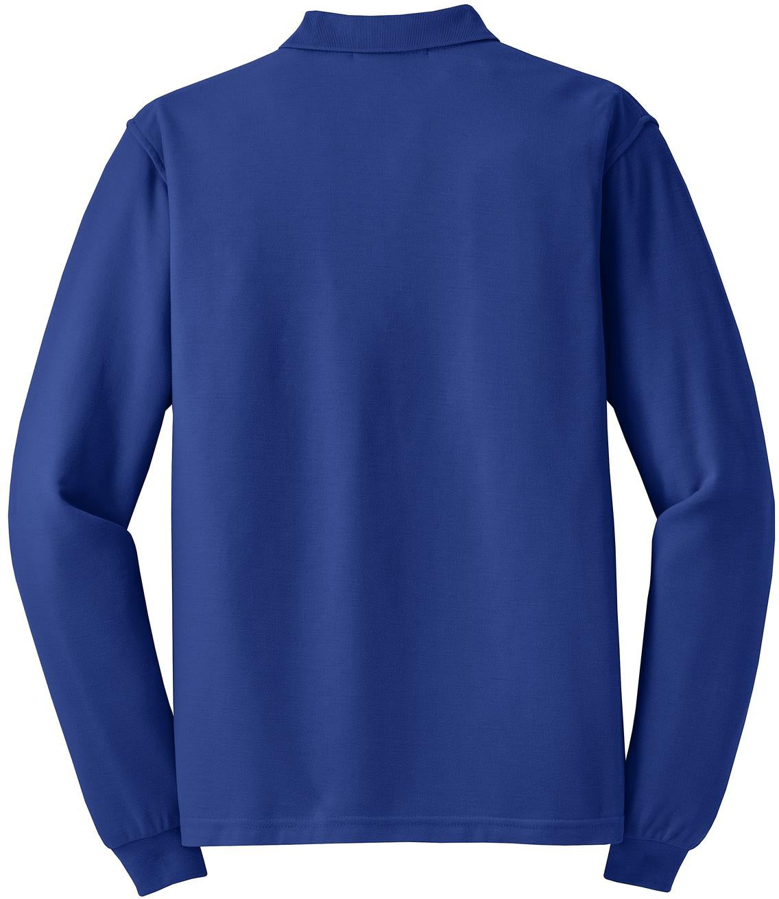 Port Authority Silk Touch Long Sleeve Polo