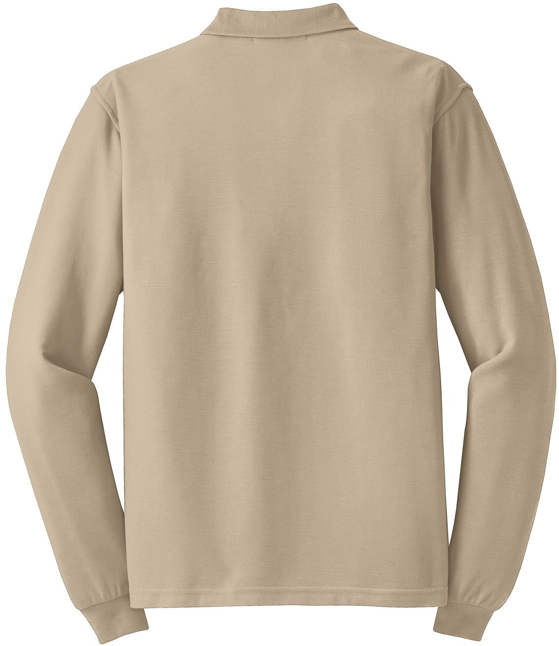 Port Authority Silk Touch Long Sleeve Polo