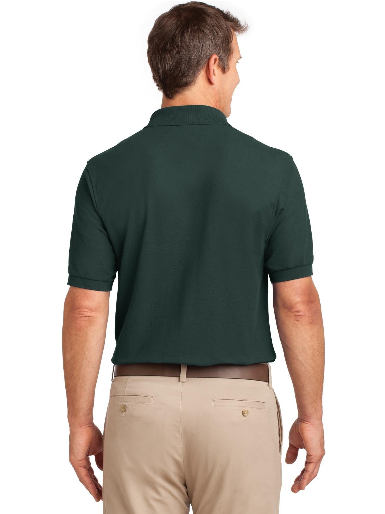 Port Authority Silk Touch Polo Shirt with Pocket