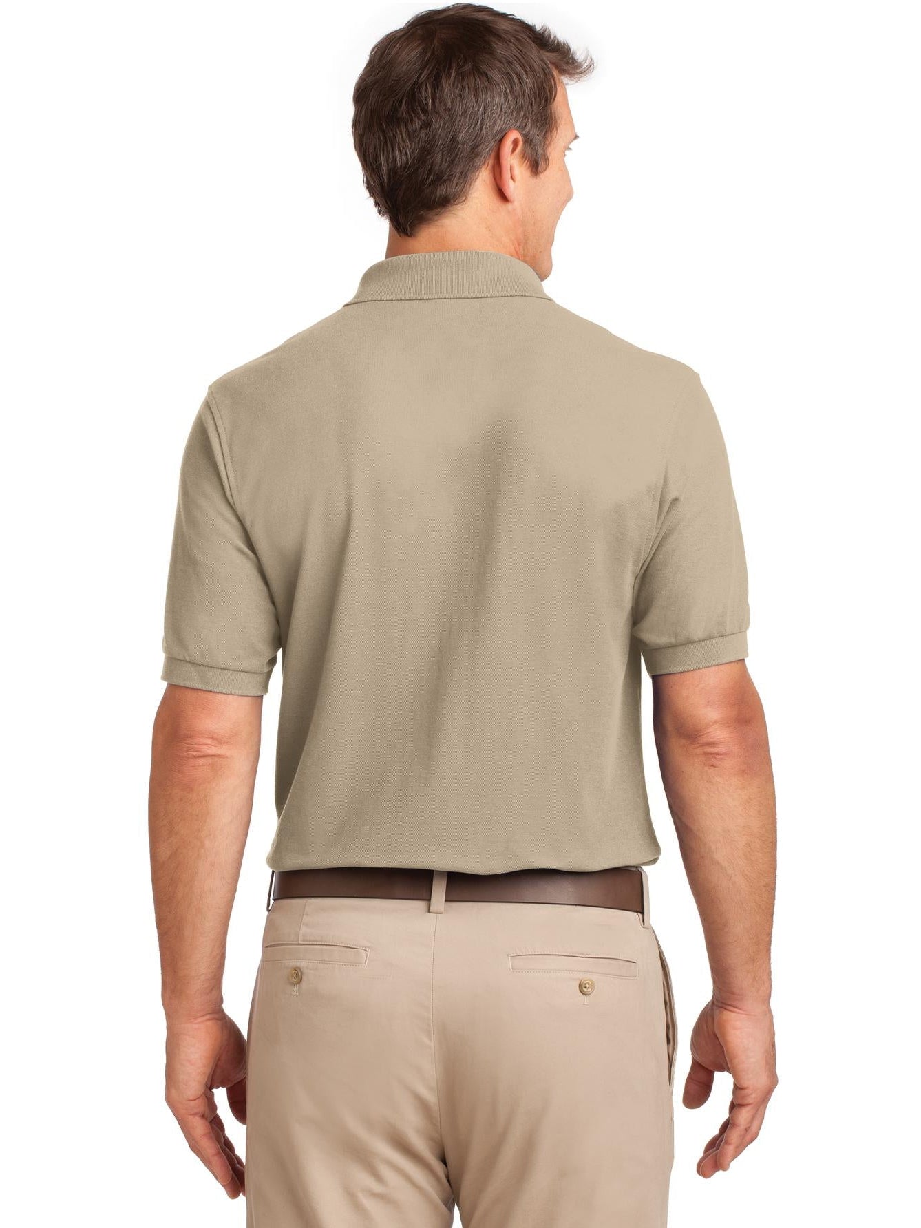 Port Authority Silk Touch Polo Shirt with Pocket