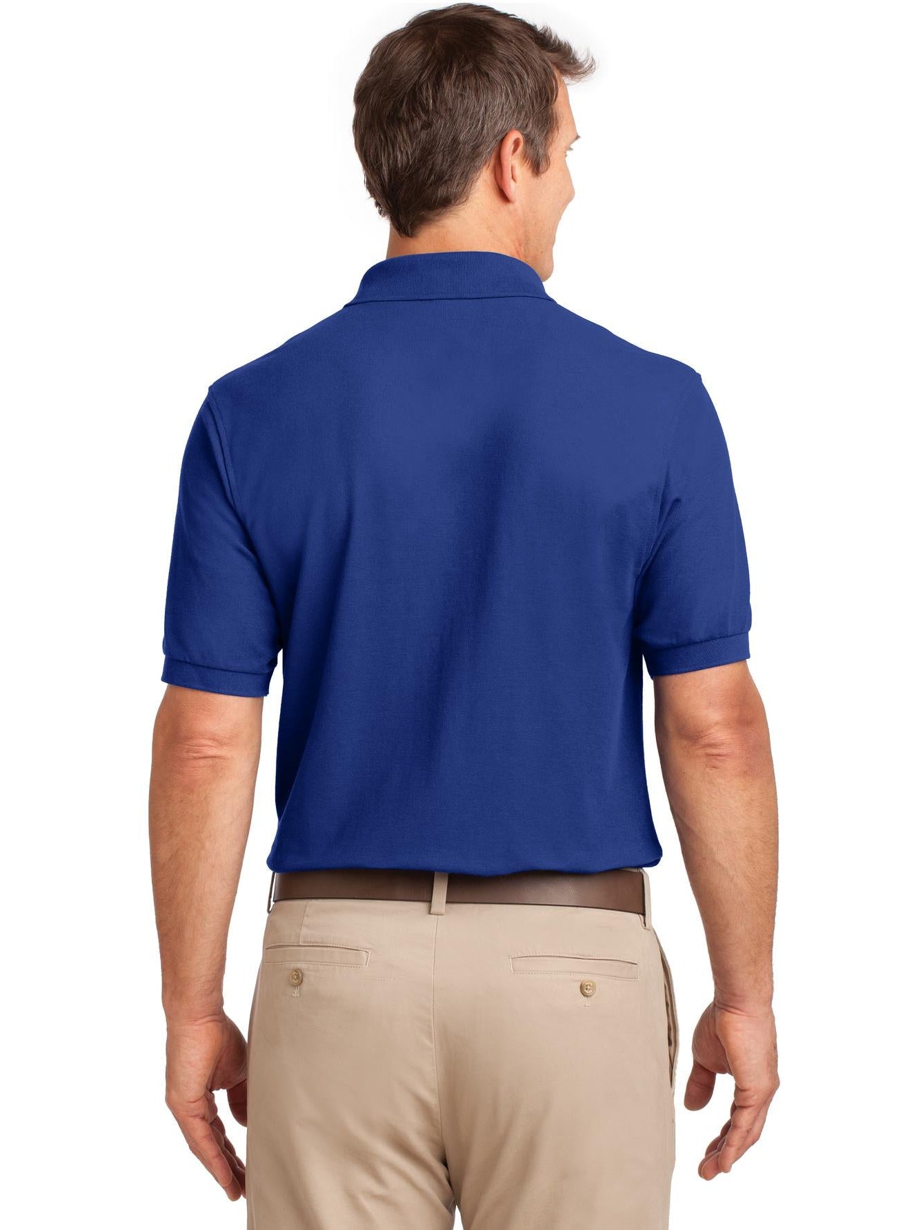 Port Authority Tall Silk Touch Polo with Pocket