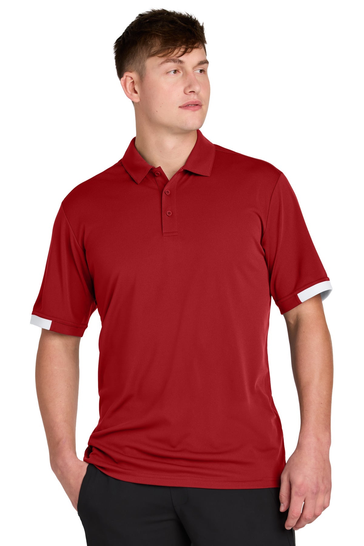 Sport-Tek Club Colorblock Polo