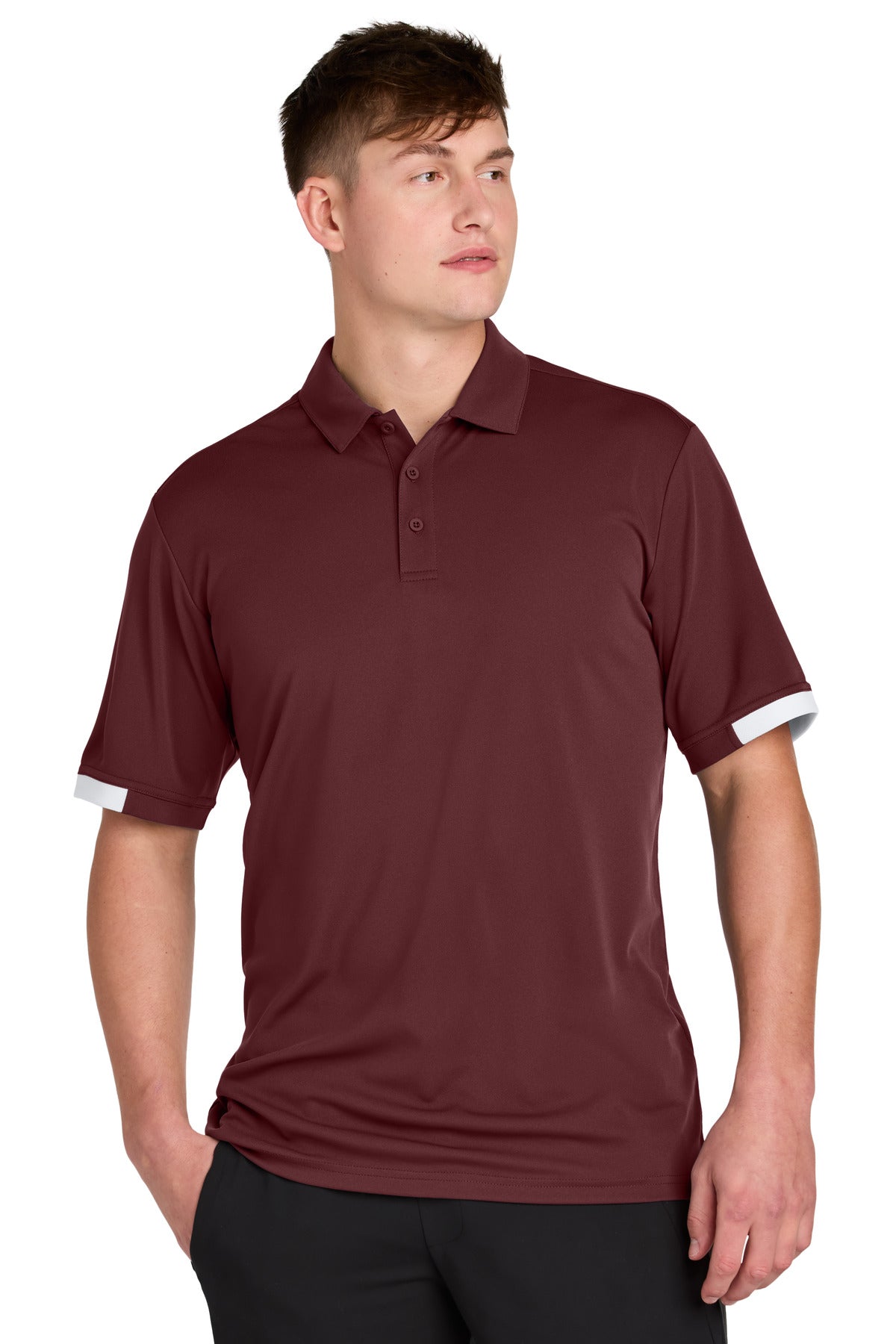 Sport-Tek Club Colorblock Polo