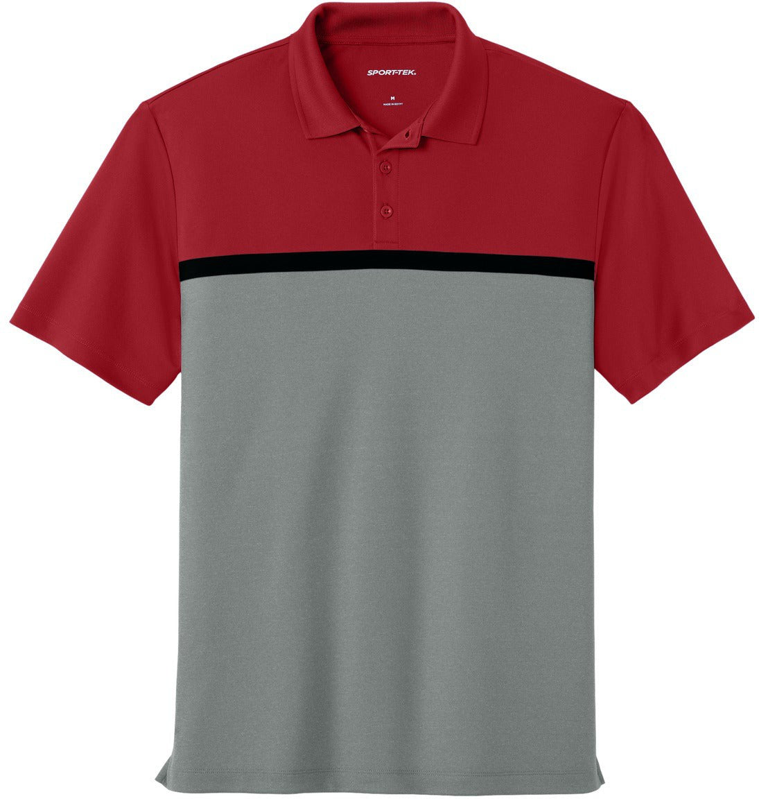 Sport-Tek UV Micropique Colorblock Polo
