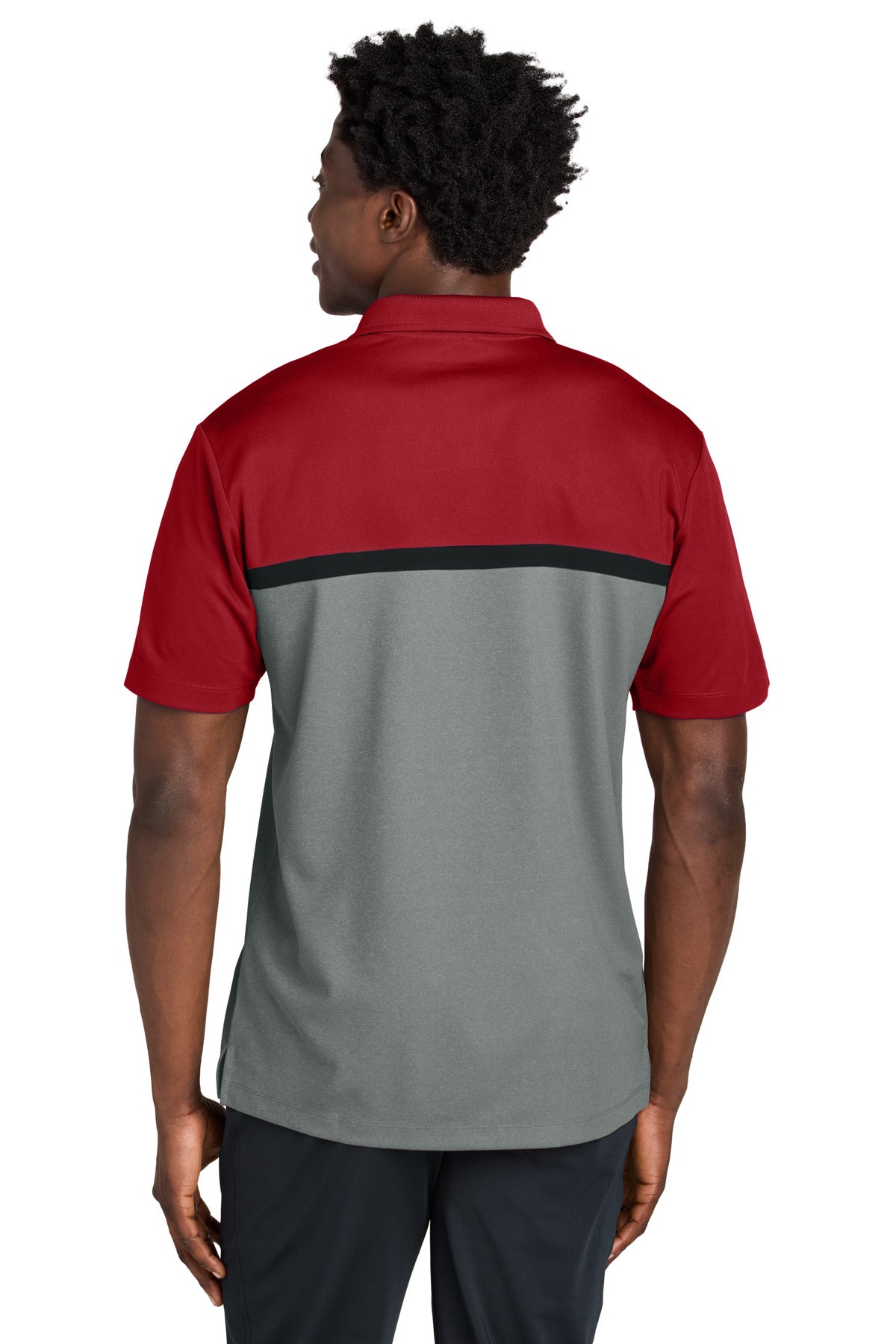 Sport-Tek UV Micropique Colorblock Polo
