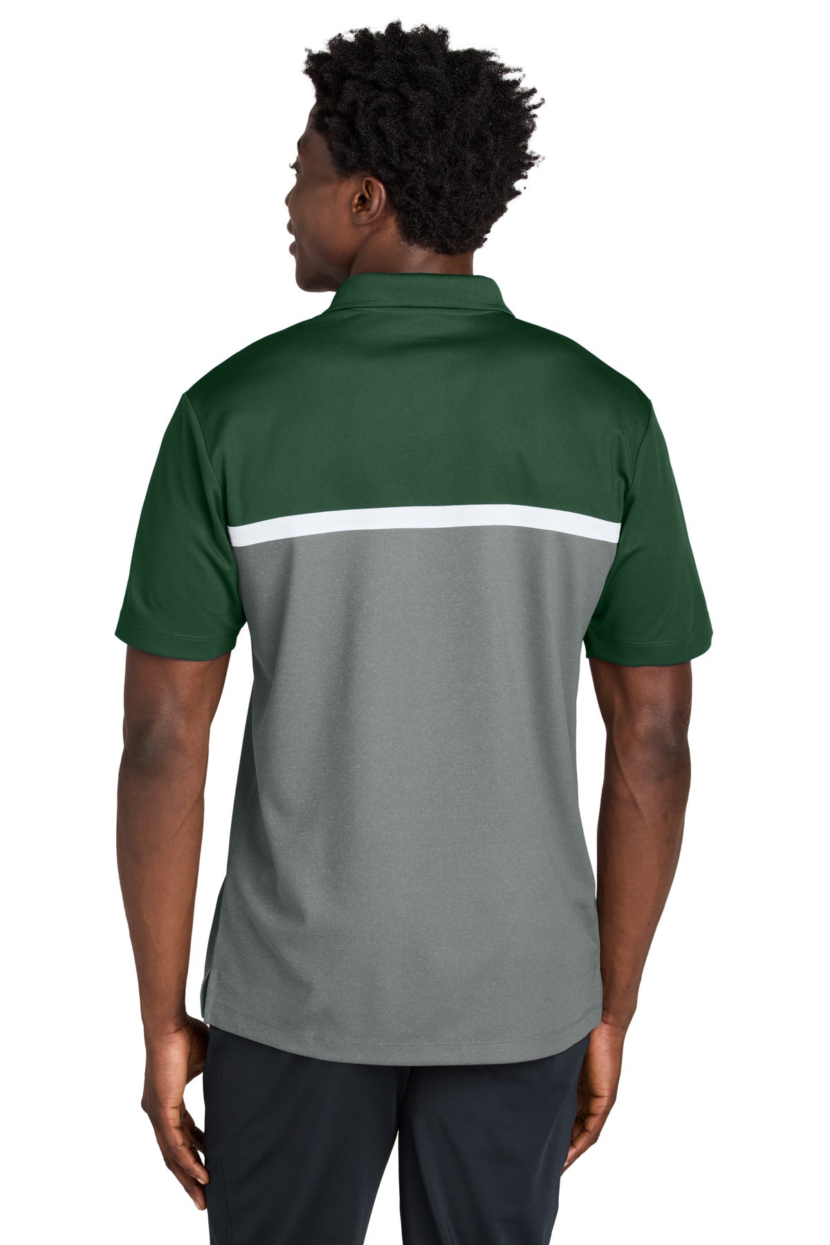 Sport-Tek UV Micropique Colorblock Polo