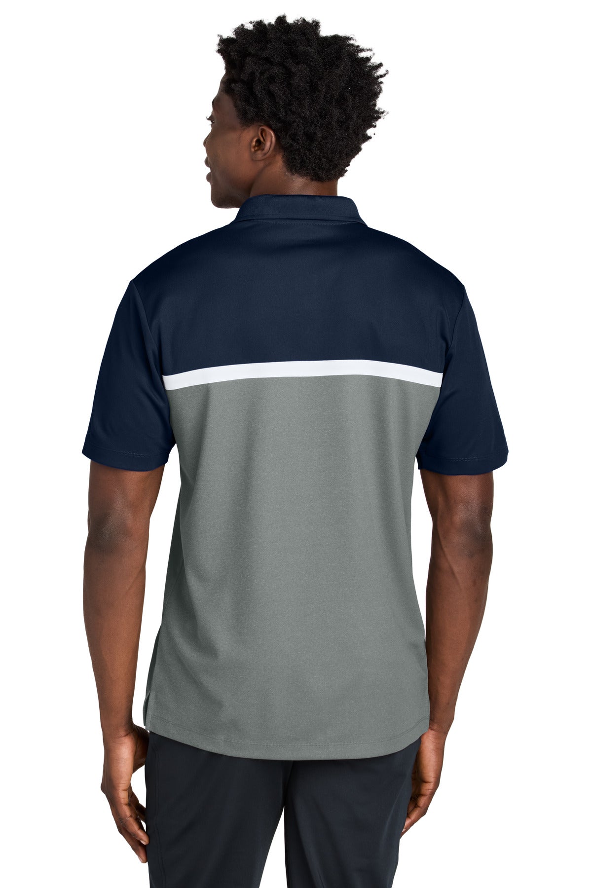 Sport-Tek UV Micropique Colorblock Polo