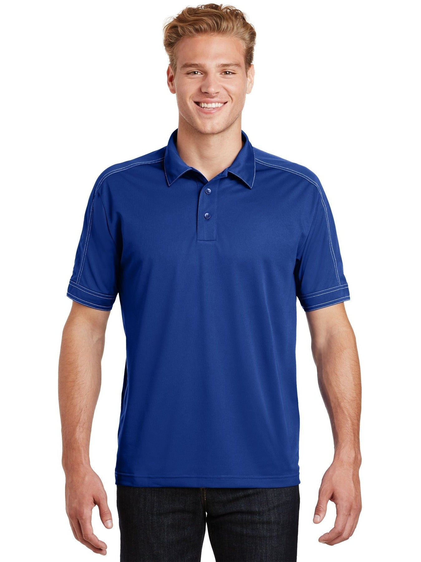 Sport-Tek Contrast Stitch Sport-Wick Polo