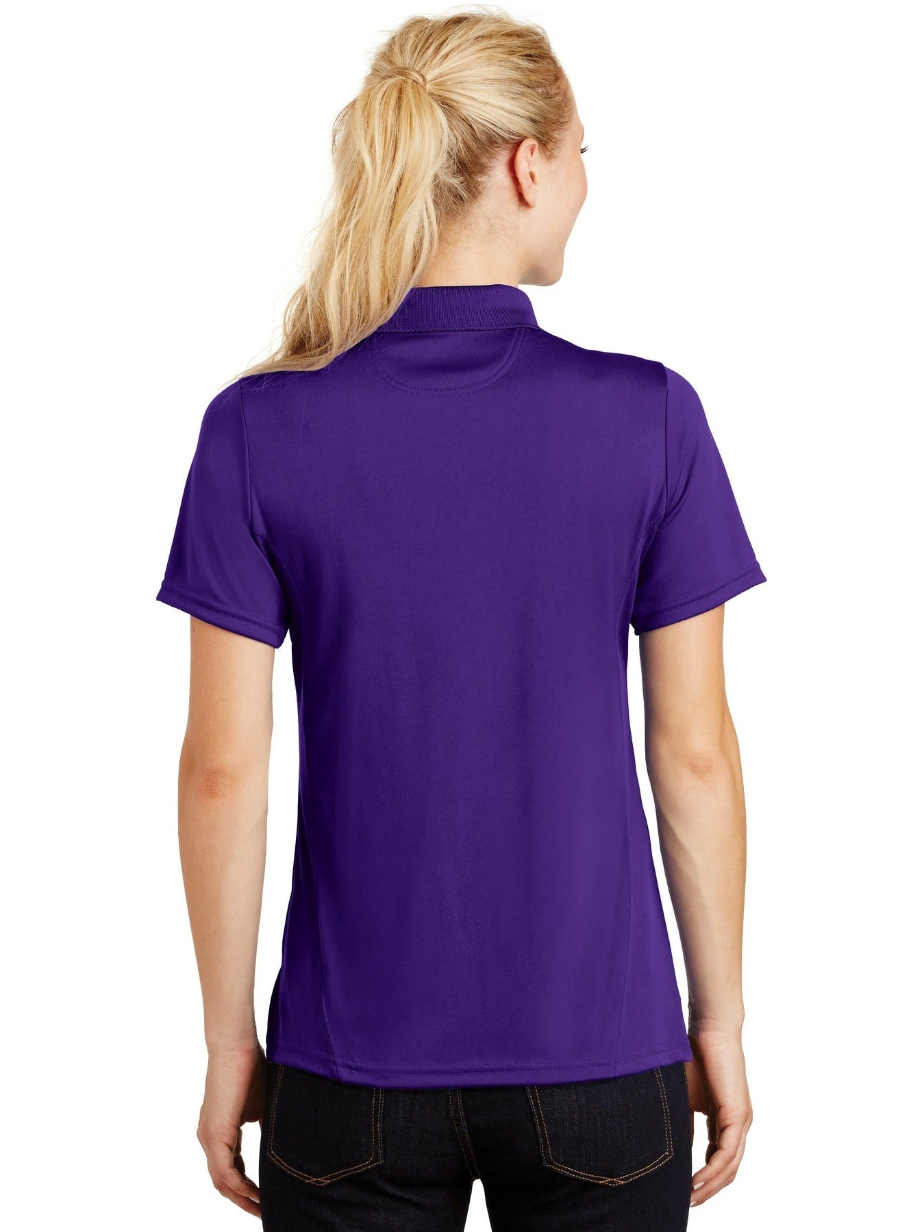 Sport-Tek Ladies Dry Zone Raglan Accent Polo